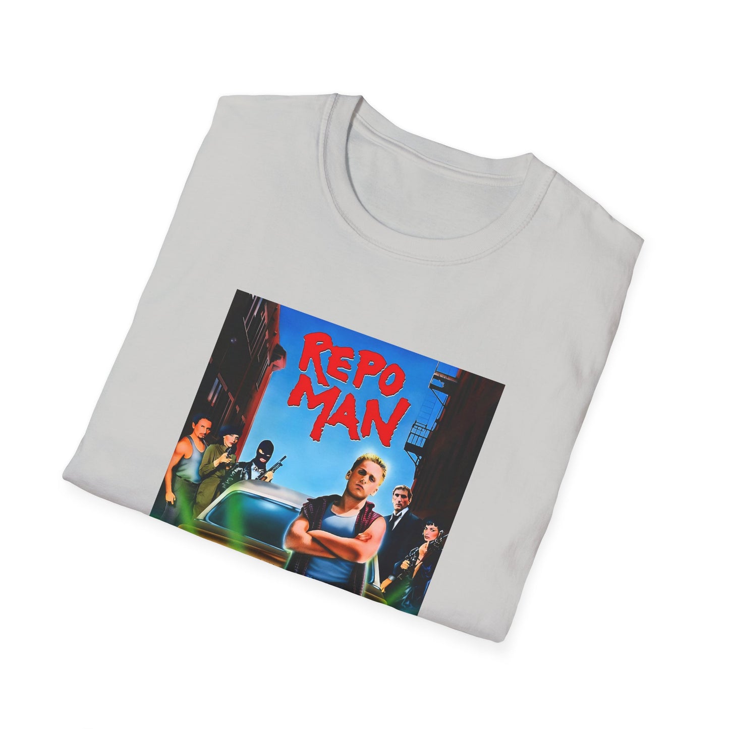 1984 repo man movie poster tshirt