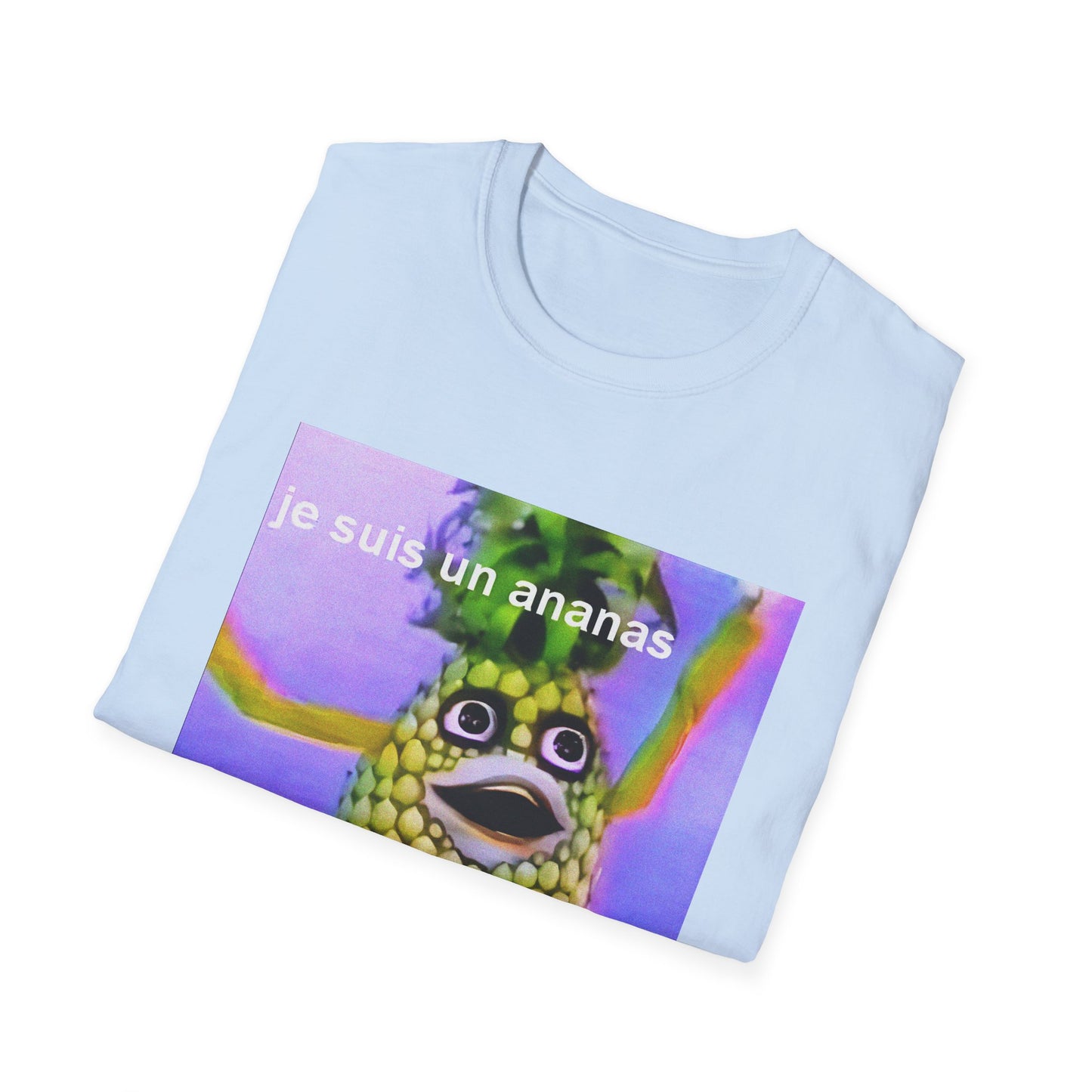je suis un ananas téléfrançais! (i am a pineapple) TSHIRT