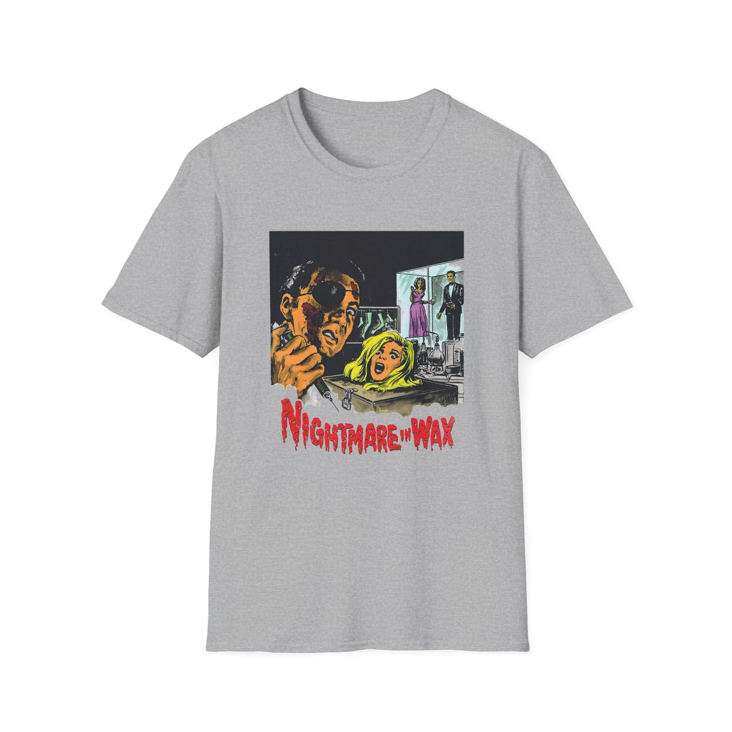 1969 movie poster nightmare in wax tshirt