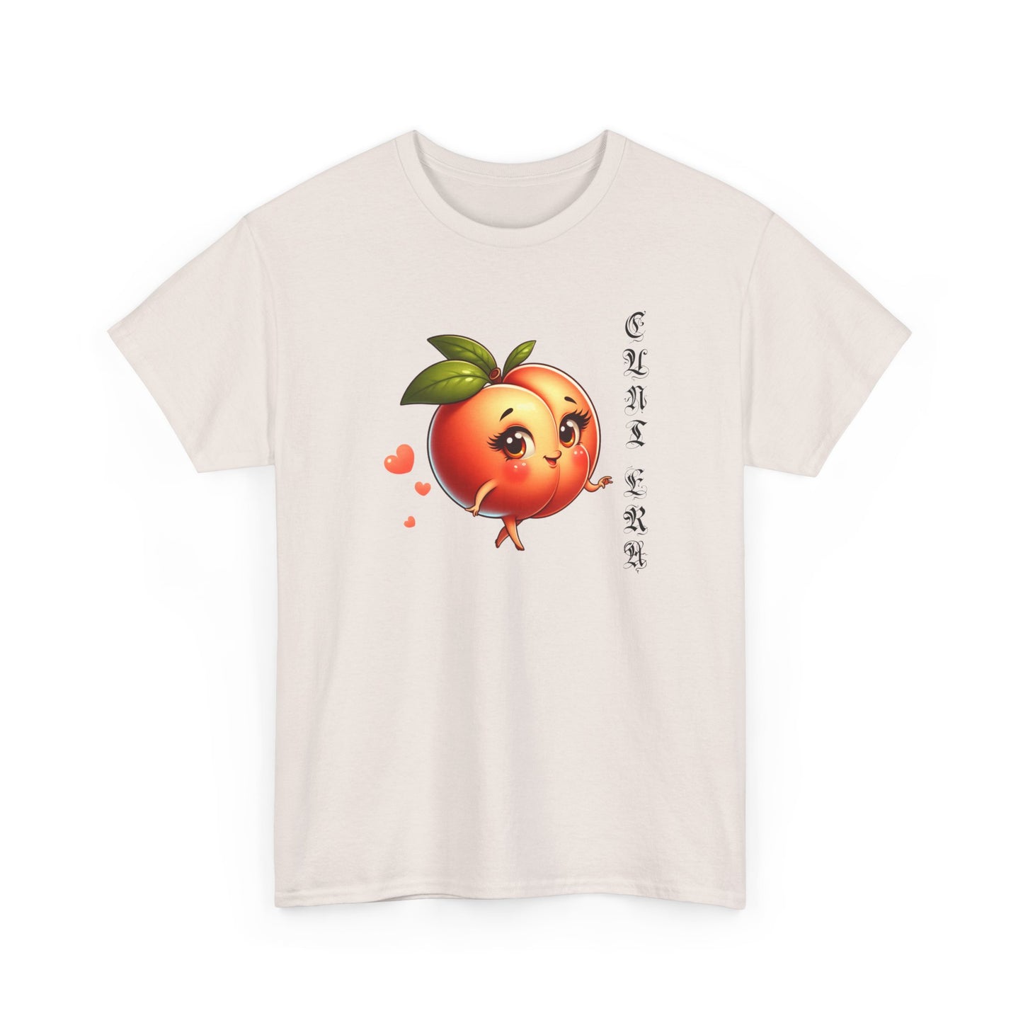 cunt era cute peach tshirt