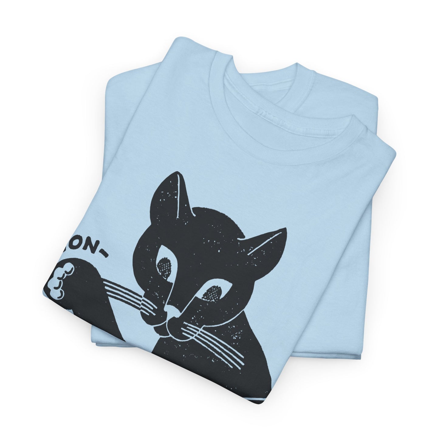 1940s cat's paw rubber heels and soles shoe company logo reproduction tshirt