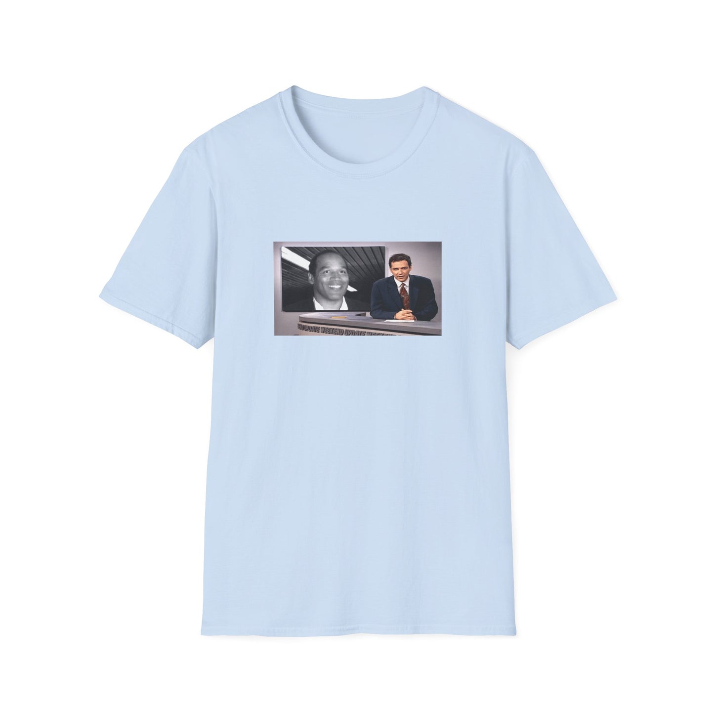 norm gets fired from snl oj photo tshirt