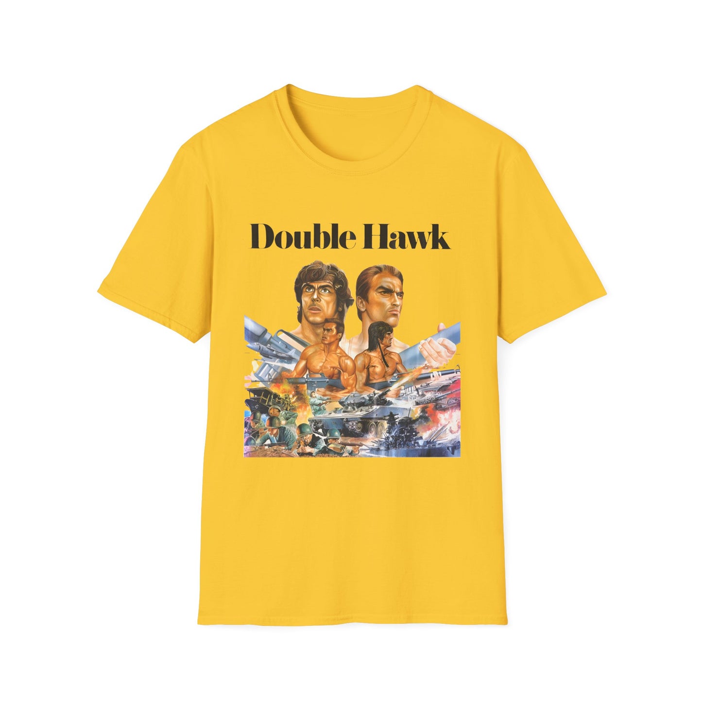 double hawk video game fan art tshirt