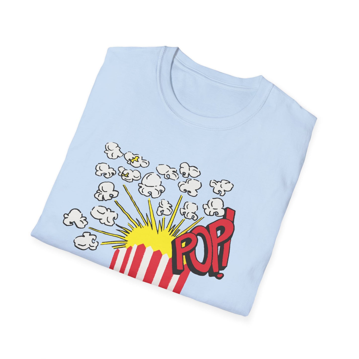vintage 1980s popcorn image tshirt