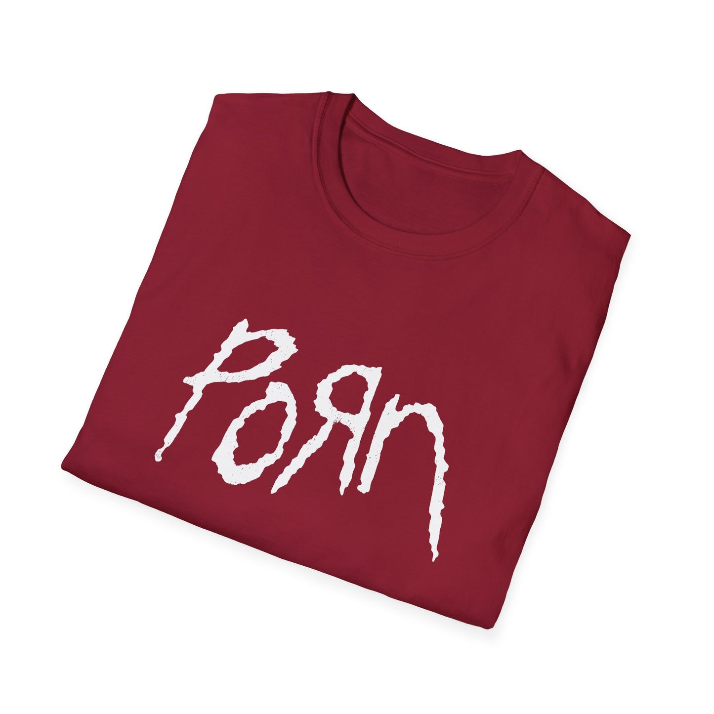 porn in the korn font tshirt