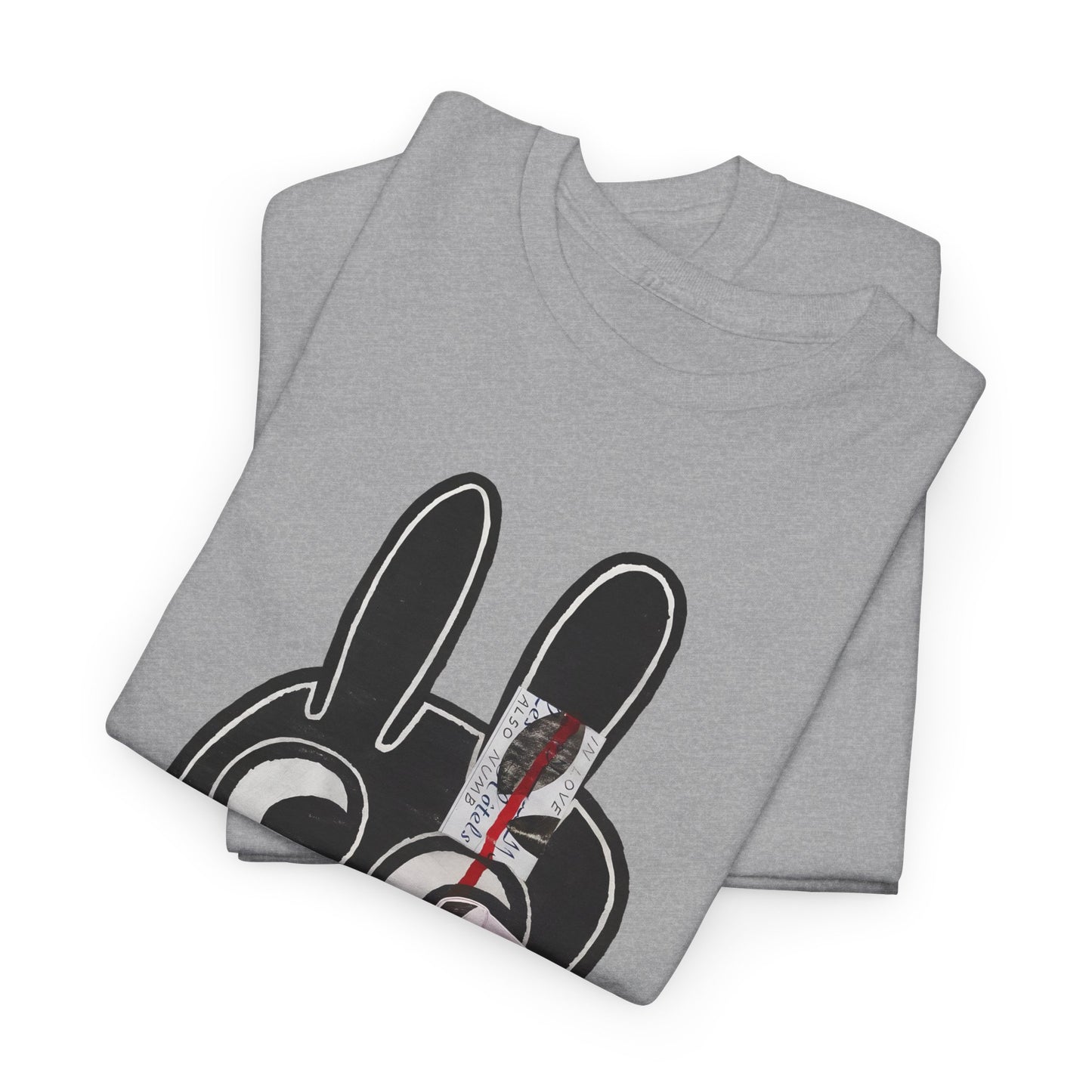 1977 blood by ray johnson reproduction tshirt