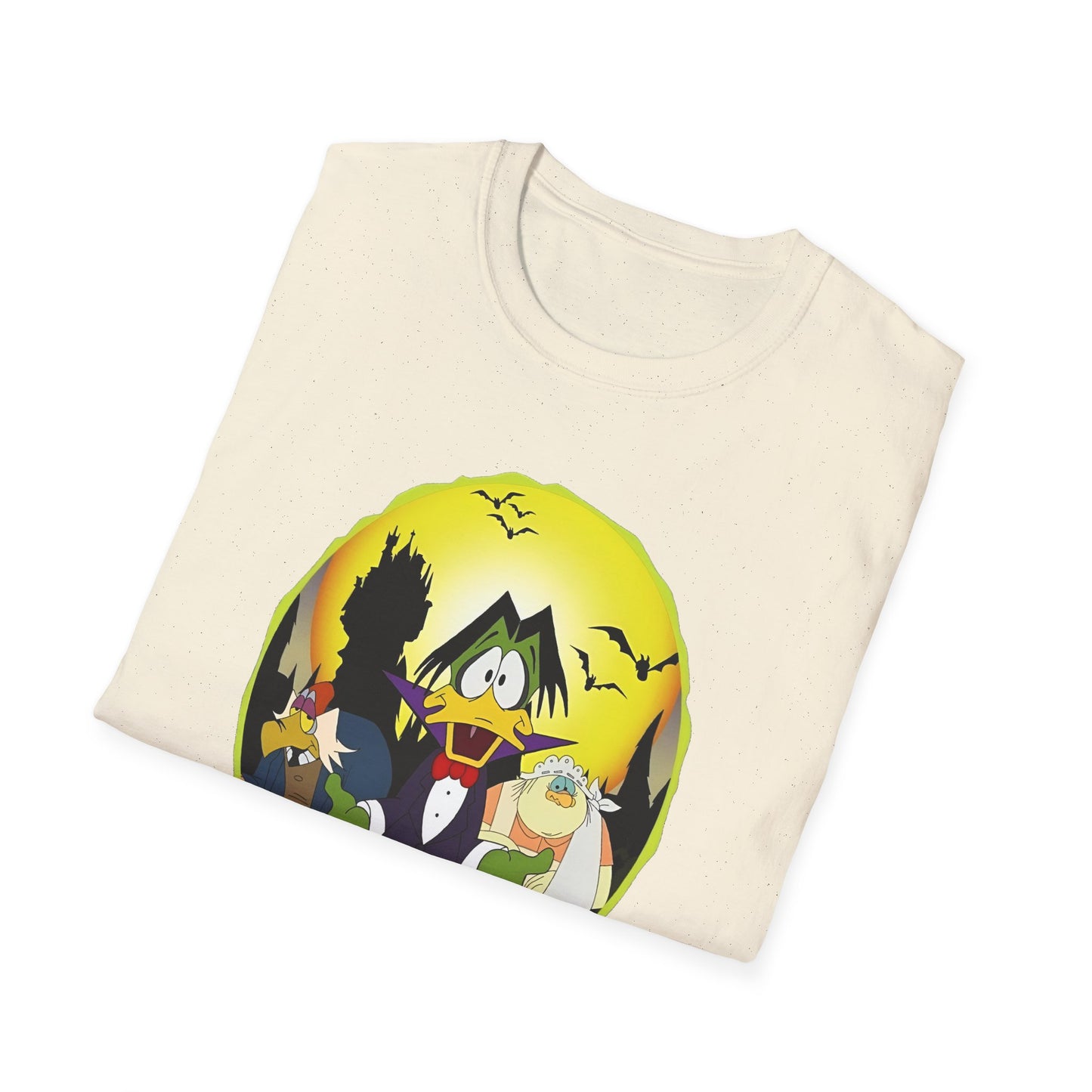 1980s cartoon "count duckula" the vegetarian vampire tshirt