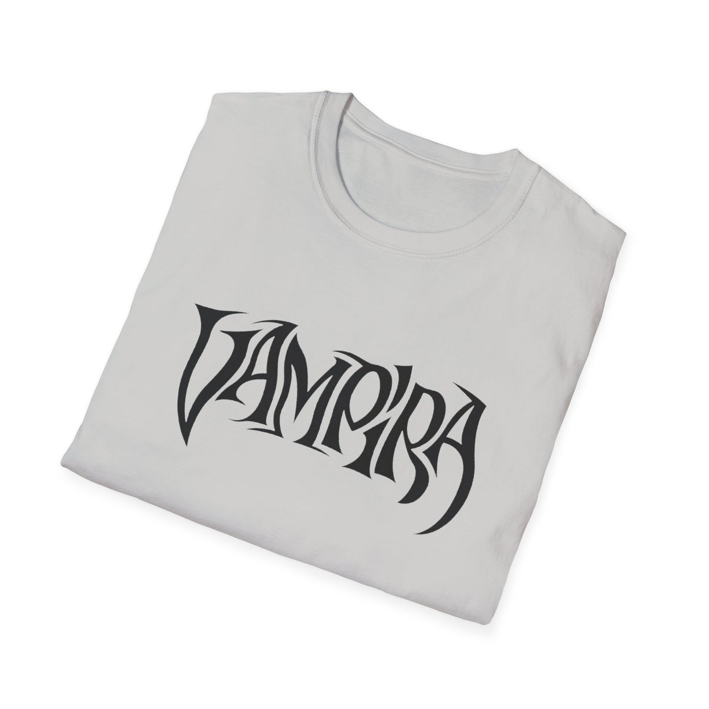 vampira from the vampira show logo tshirt