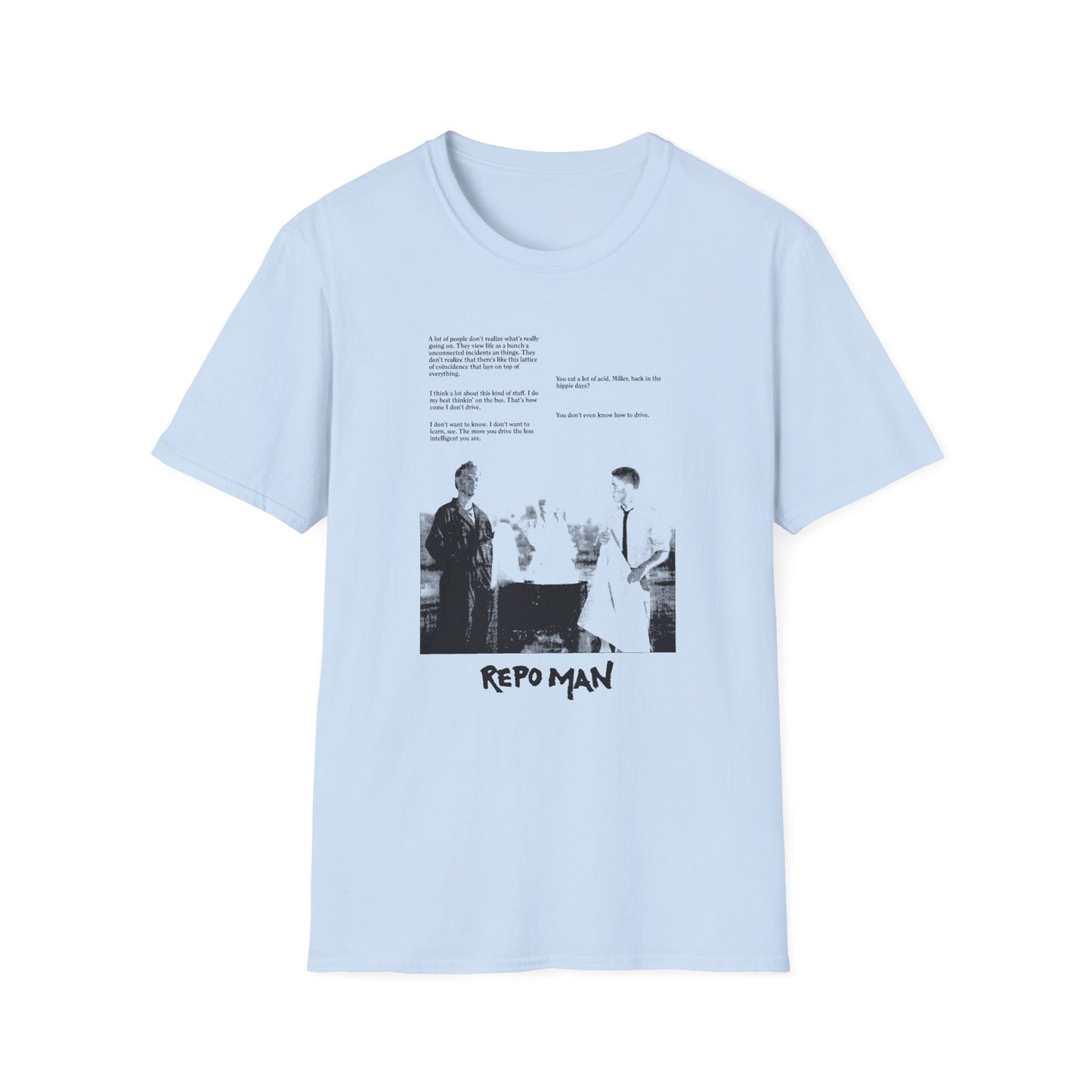 repo man otto and miller movie clip tshirt