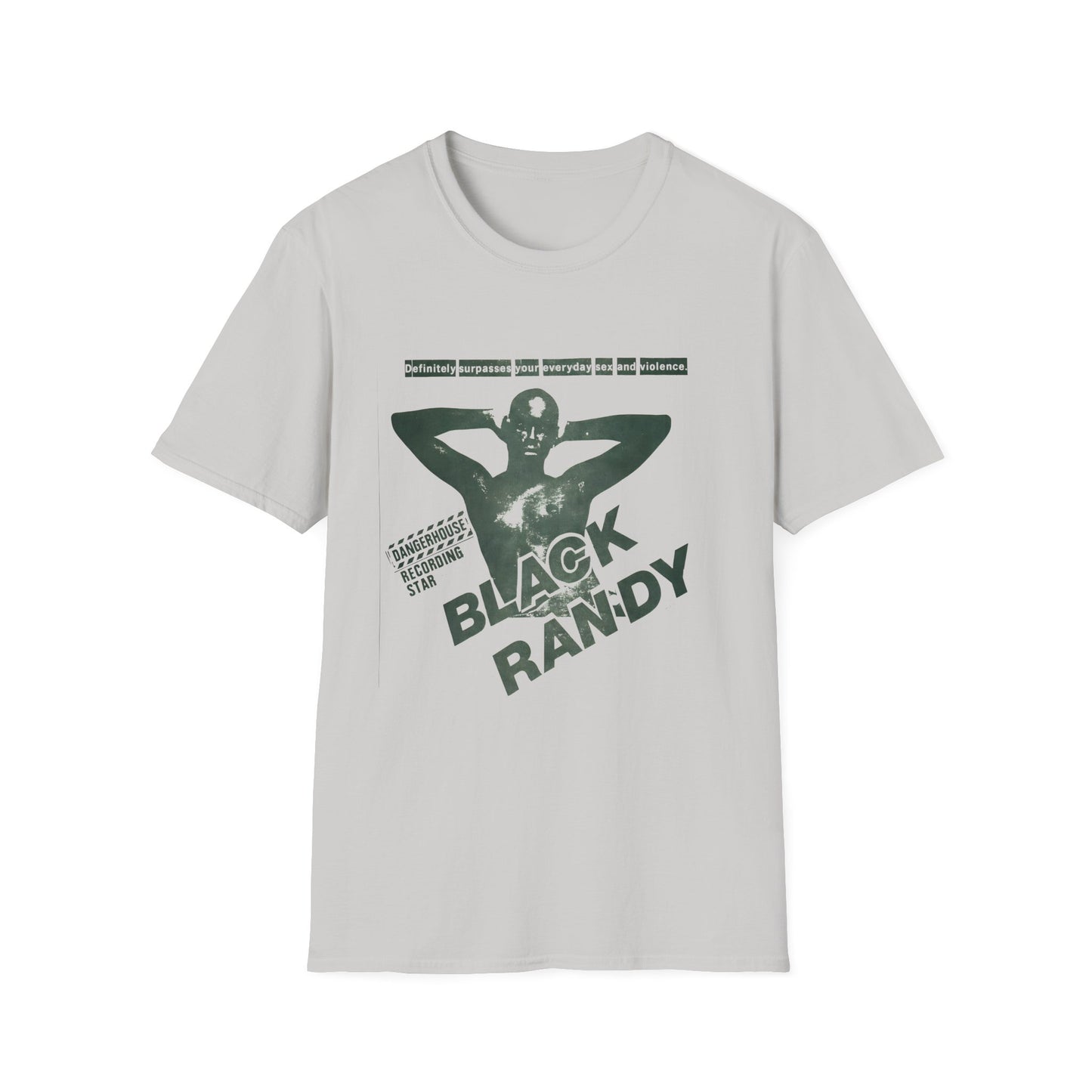 black randy & the metrosquad show poster tshirt