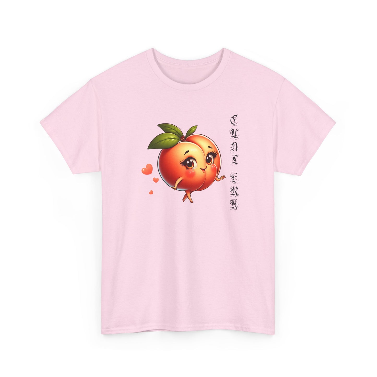 cunt era cute peach tshirt