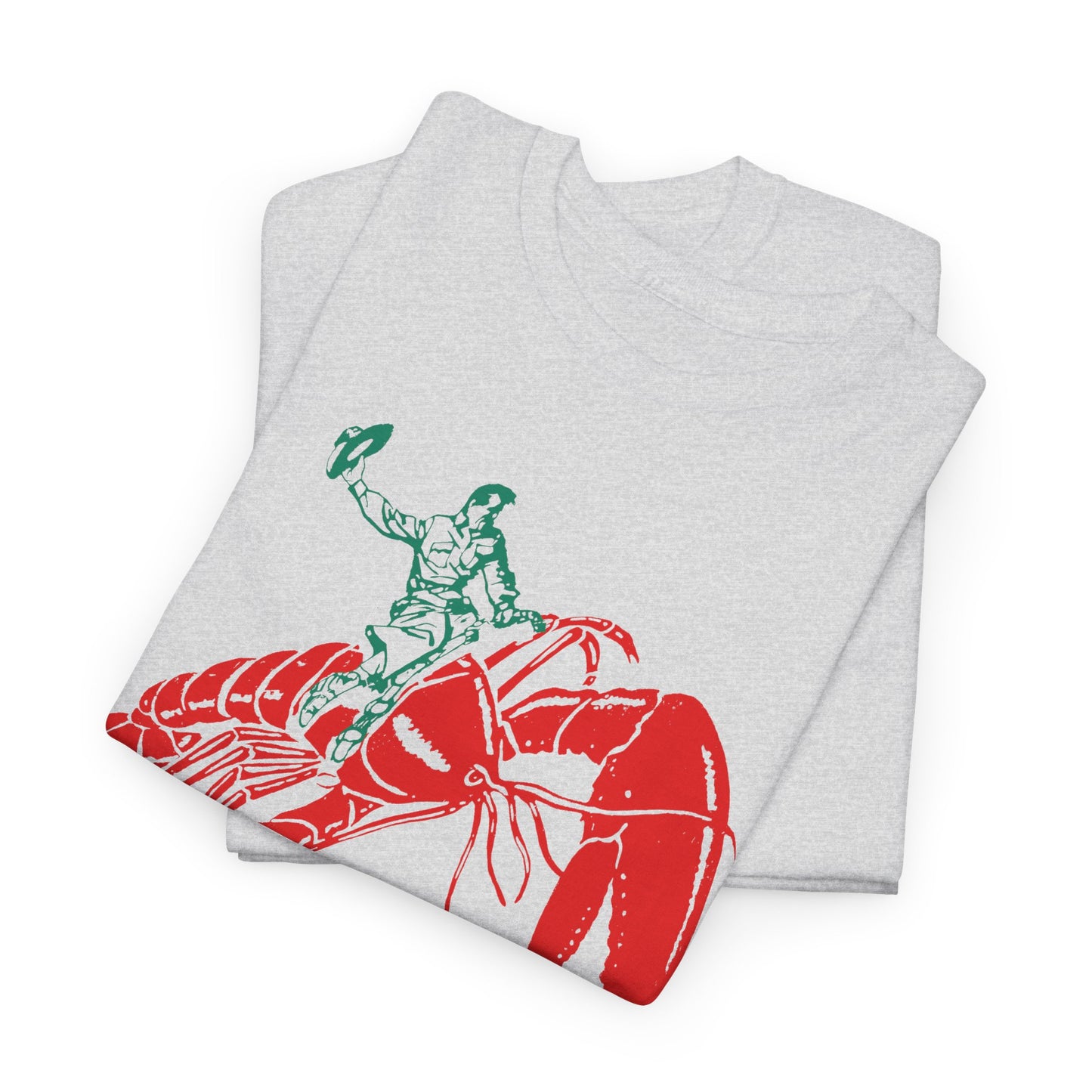 vintage canadian matchbox rodeo lobster tshirt