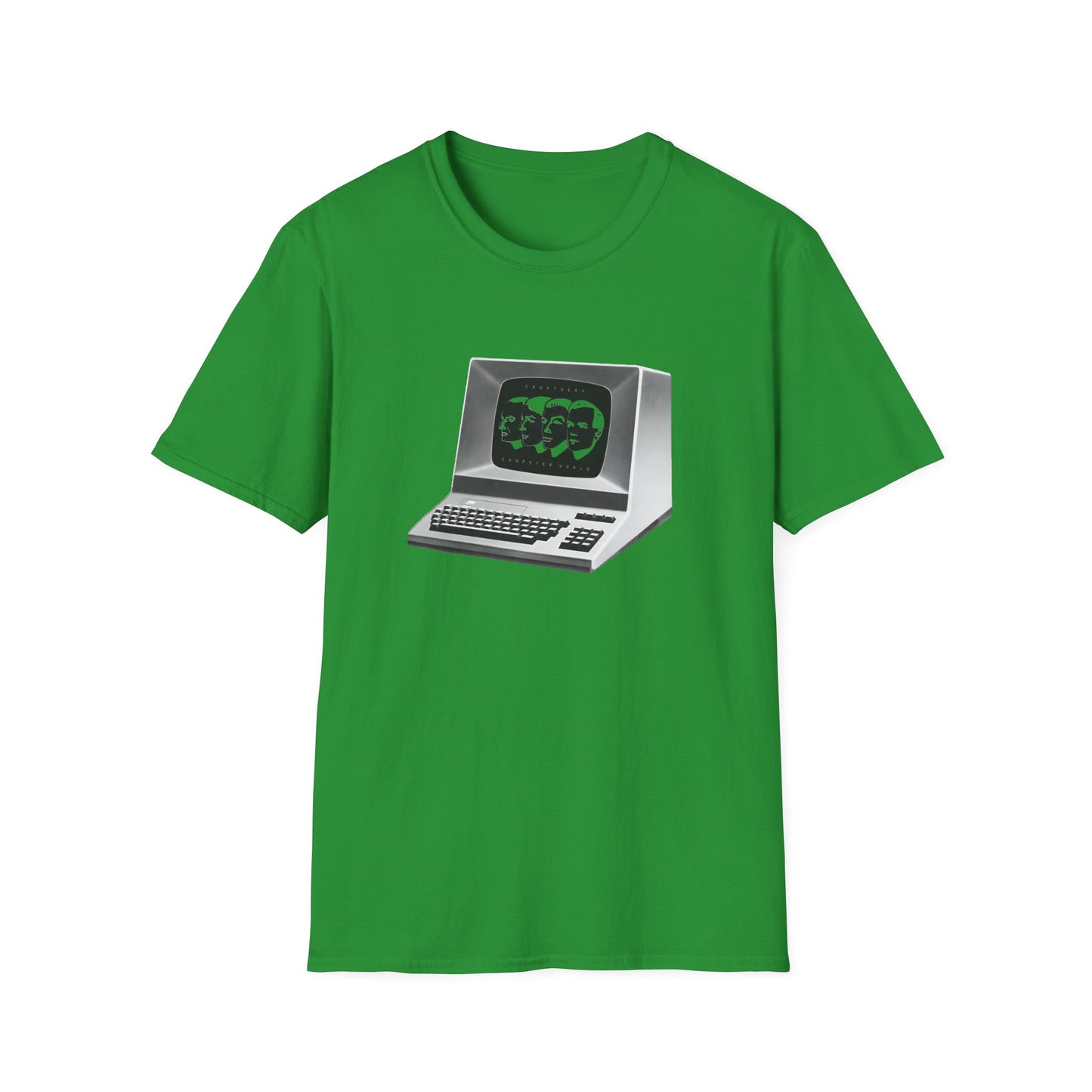 kraftwerk 1981 computer world album custom colour tshirt