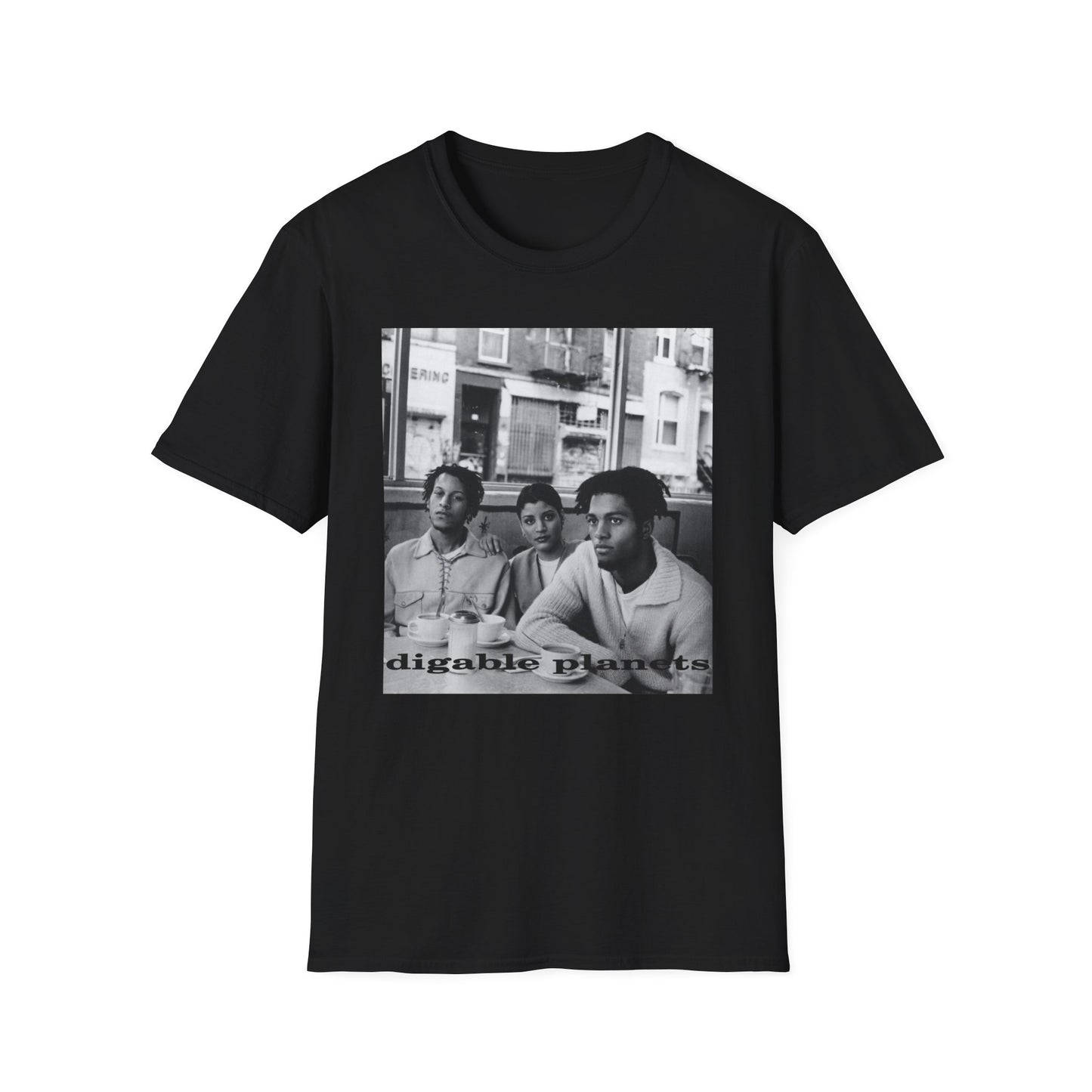 digable planets in a cafe tshirt