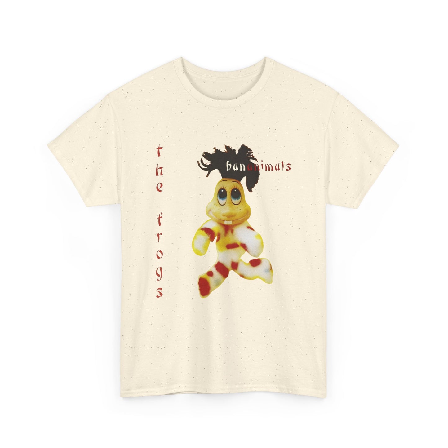 1999 bananimals by the frogs album cover tshirt