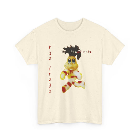 1999 bananimals by the frogs album cover tshirt