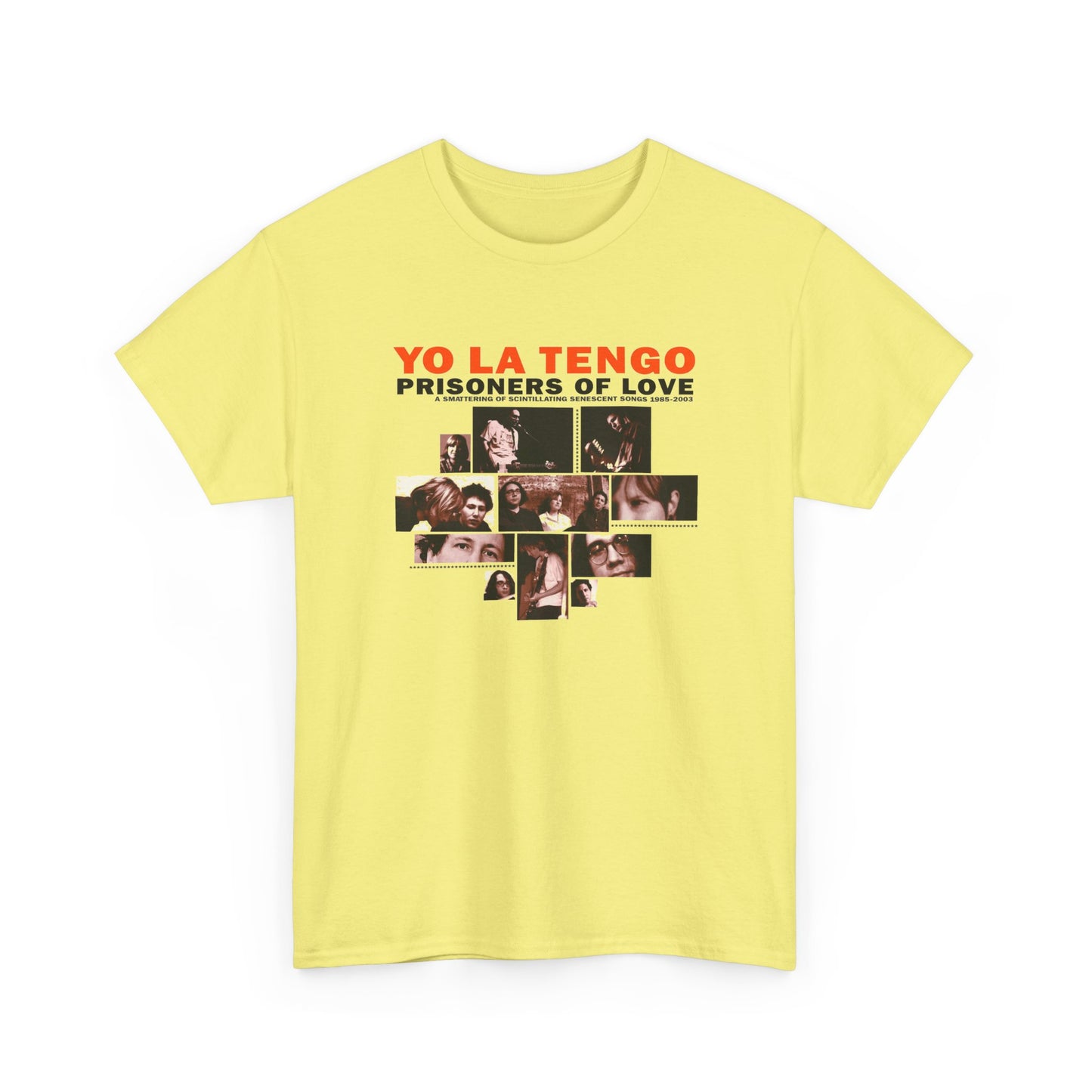 yo la tengo prisoners of love album tshirt