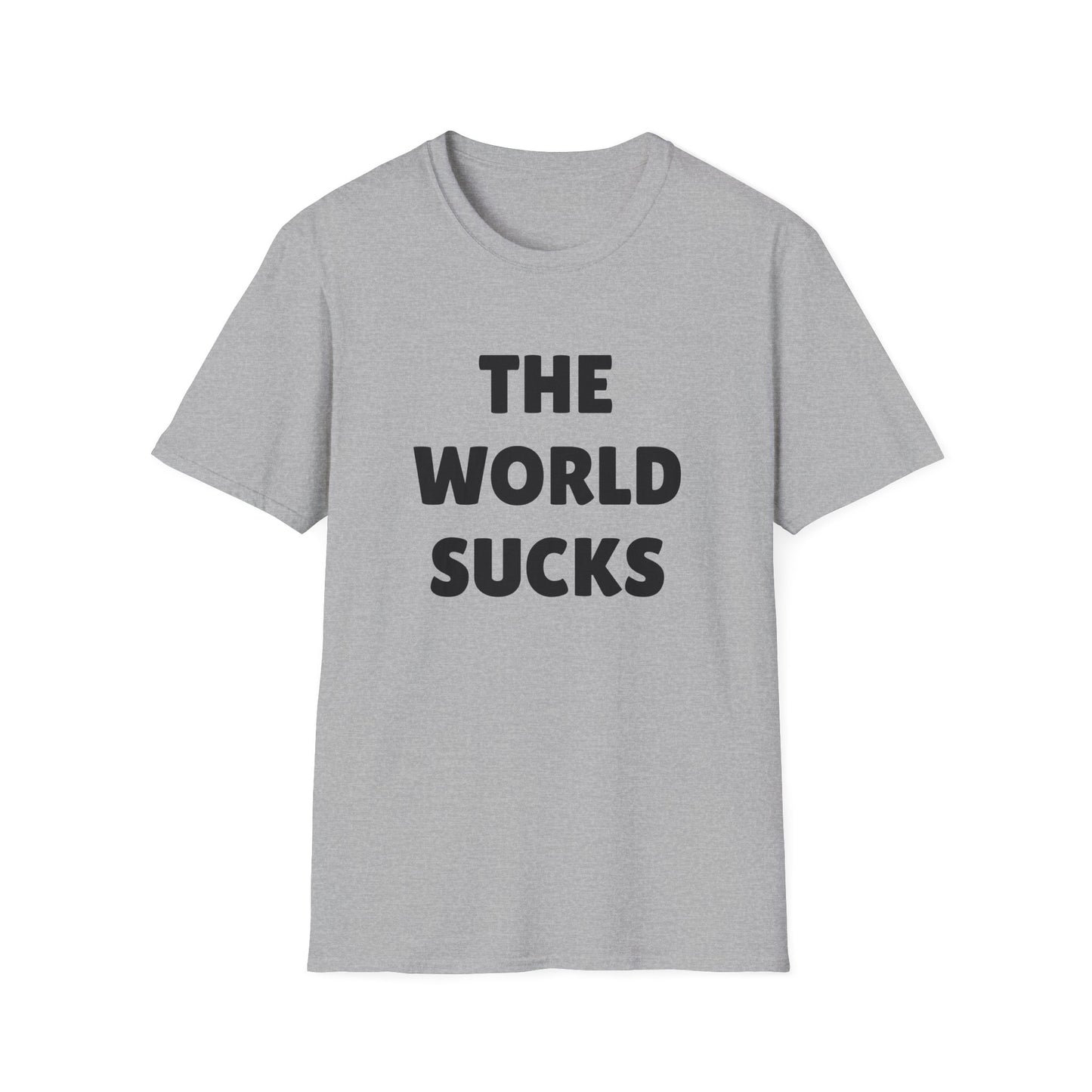 the world sucks tshirt