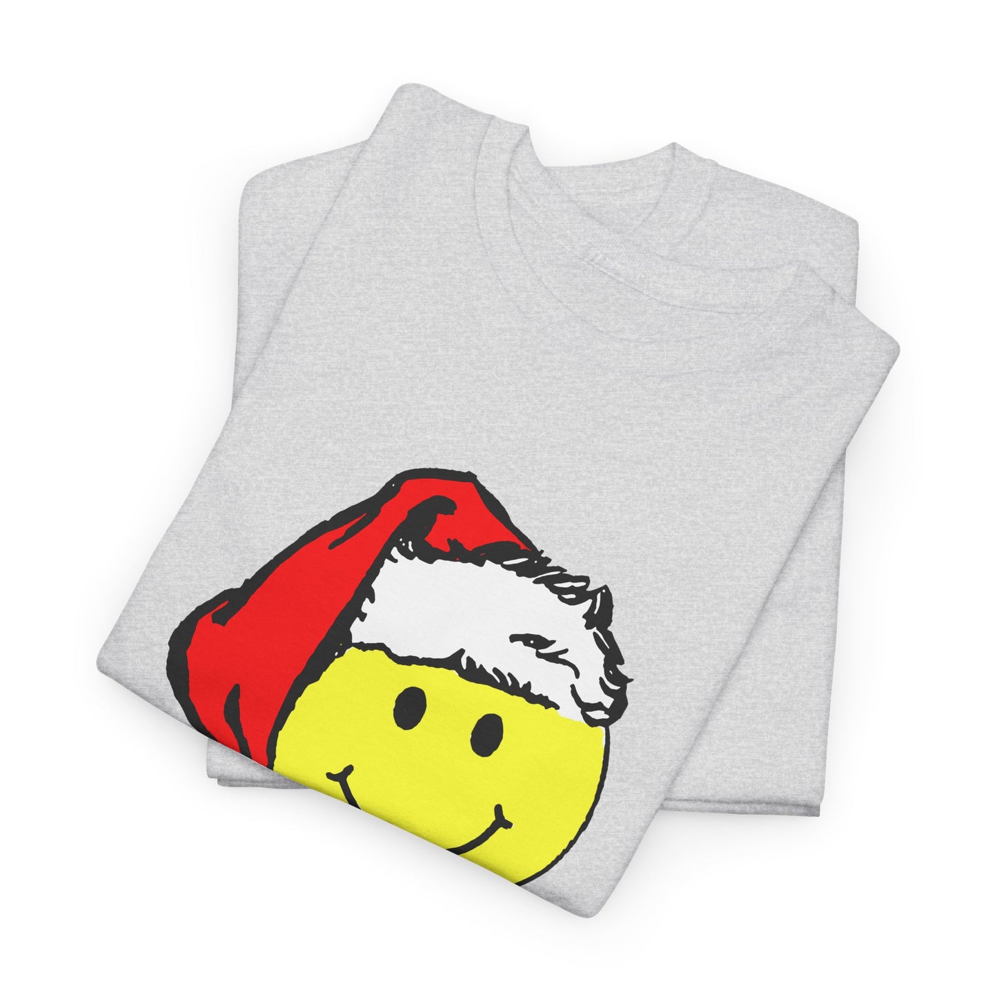 happy face santa 1980s reproduction tshirt