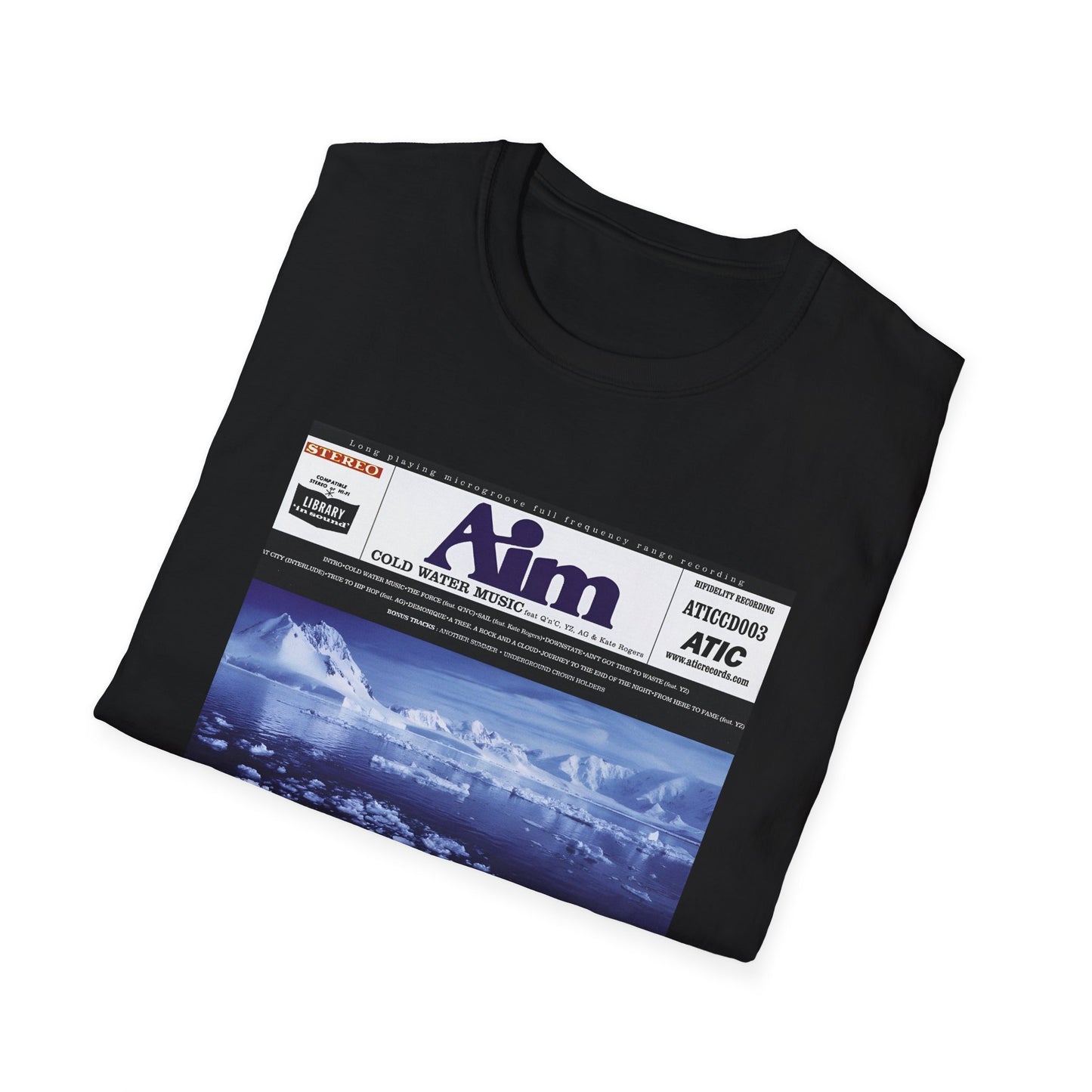 aim 1999 cold water music album tshirt