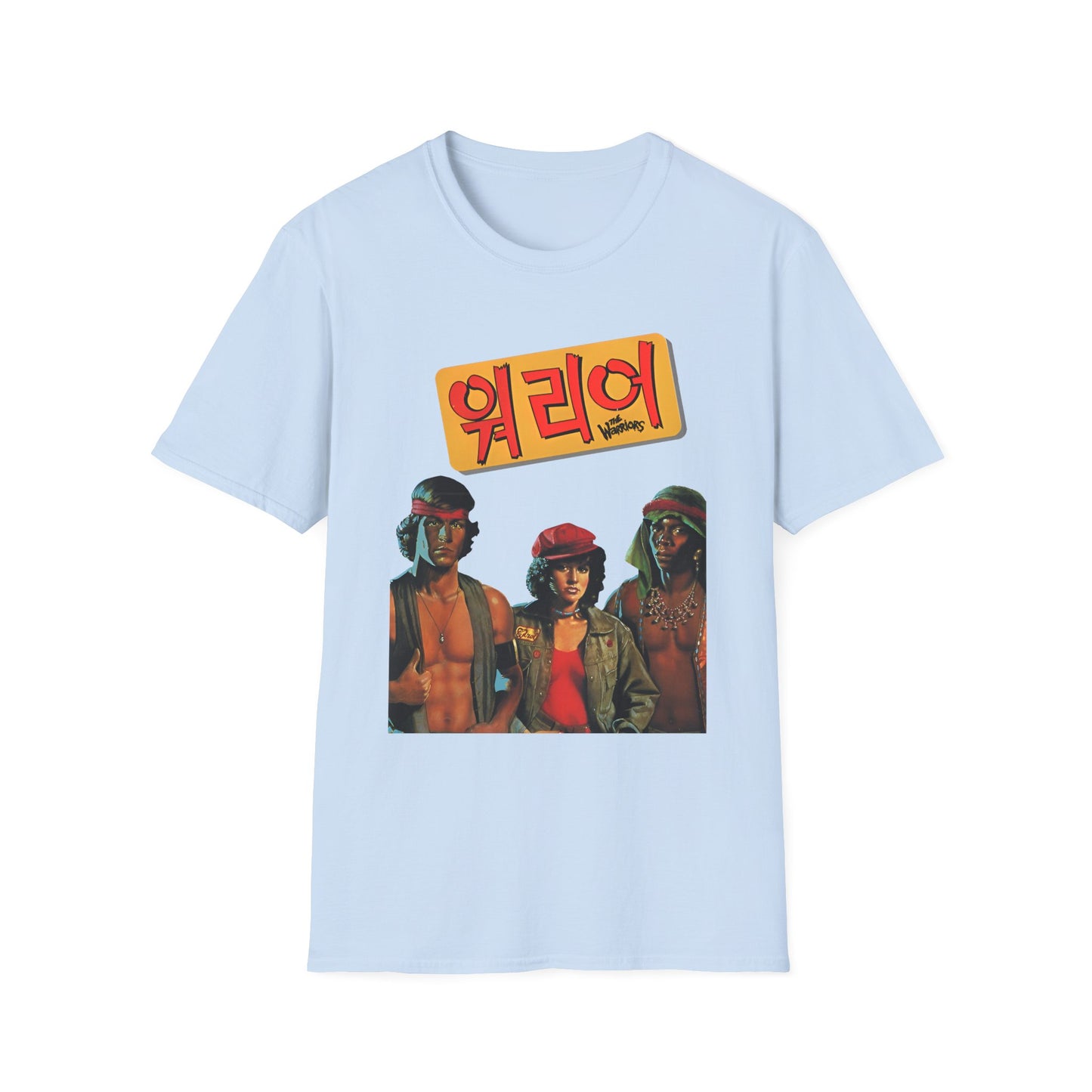 1979 movie the warriors south korean poster tshirt