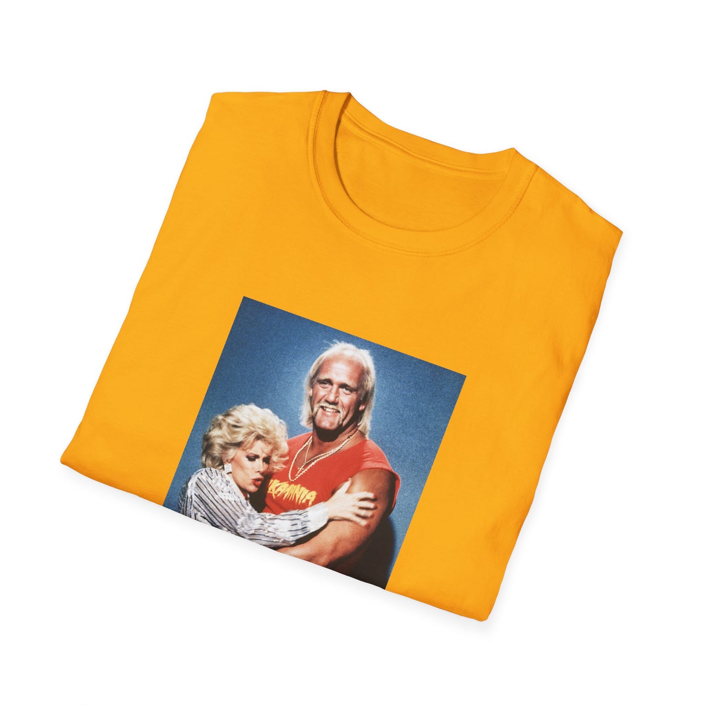 hulk hogan and joan rivers photo tshirt