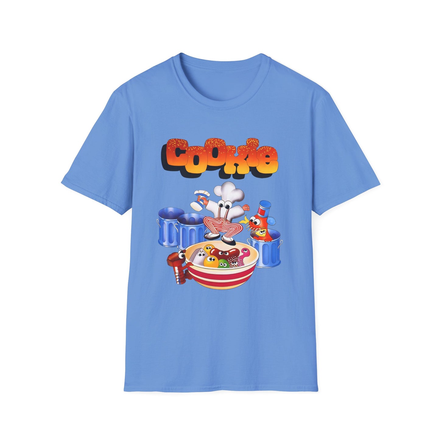 1983 zx spectrum video game cookie tshirt