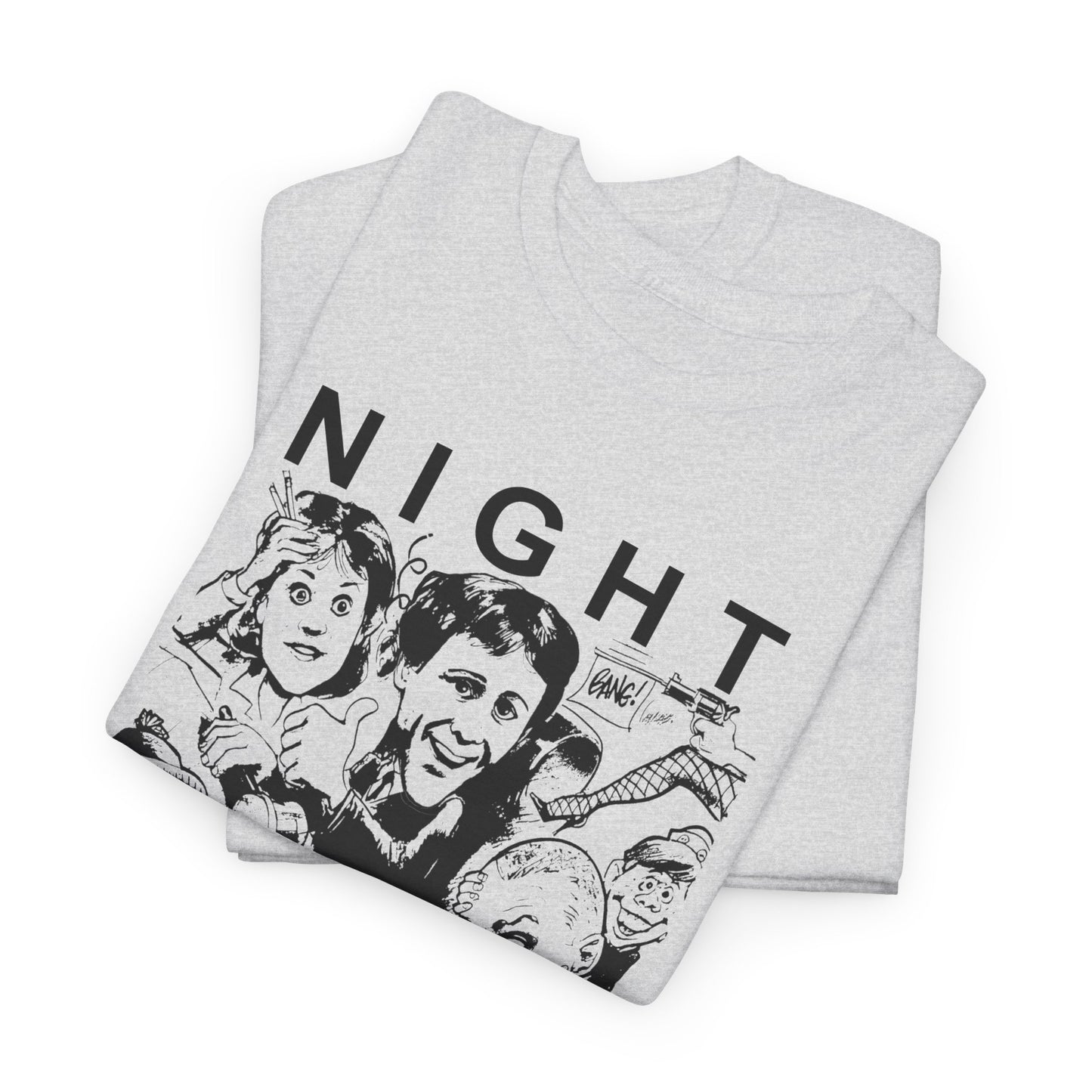 night court tv show newspaper art custom edit tshirt