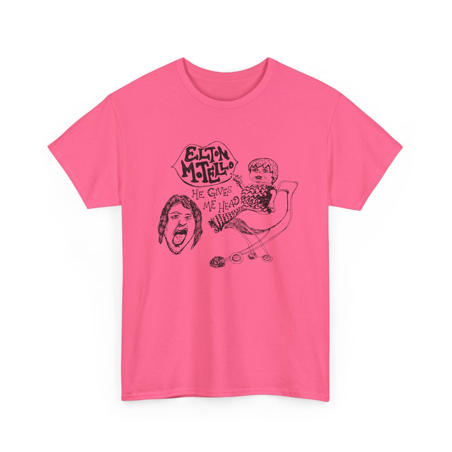 elton motello british punk fan art sketch tshirt