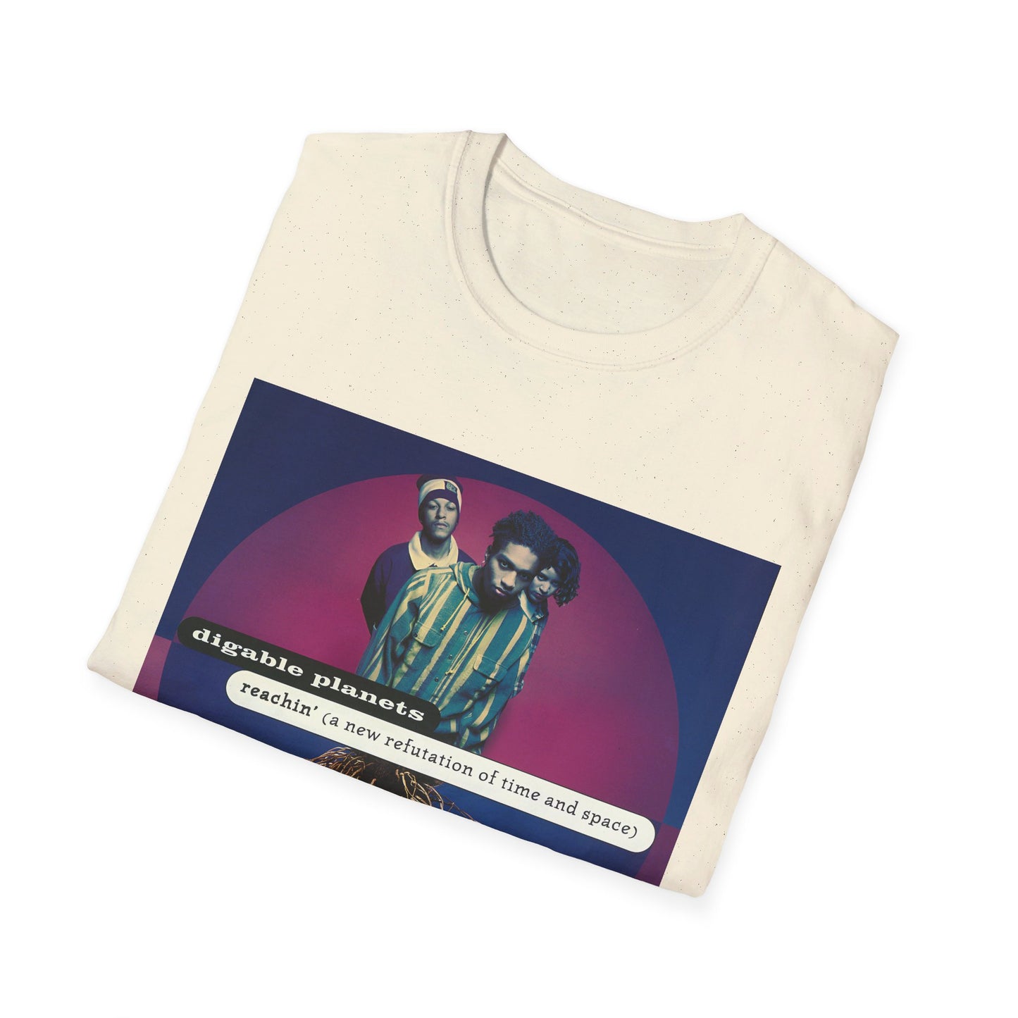 digable planets 1993 debut album reachin' (a new refutation of time and space) tshirt