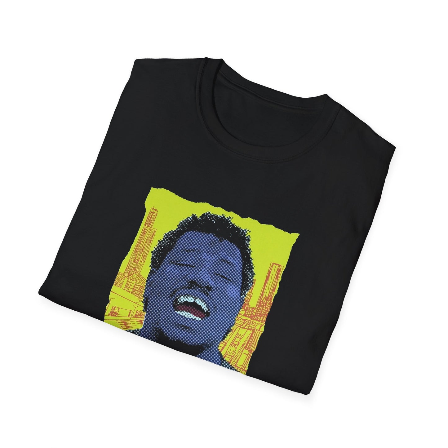 wesley willis 1996 tour poster reproduction tshirt