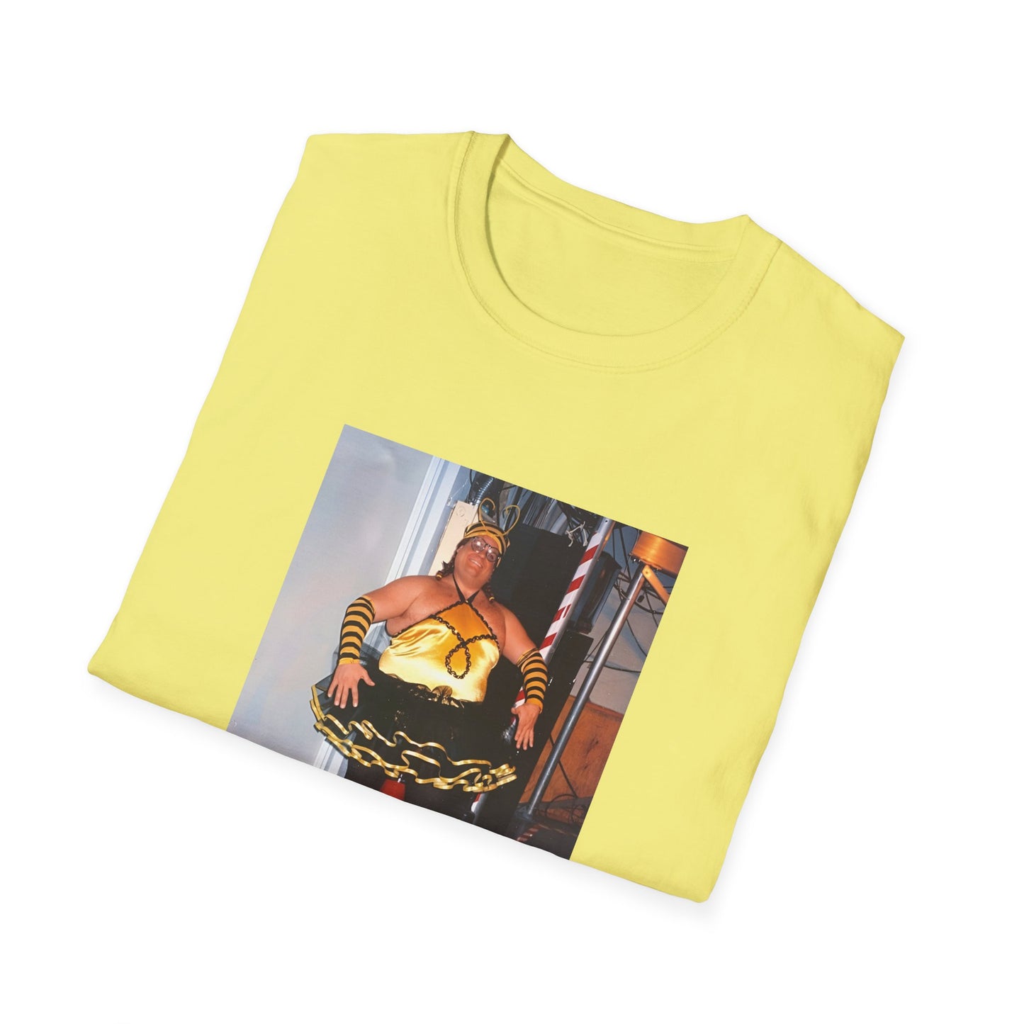 chris farley bumble bee photo tshirt