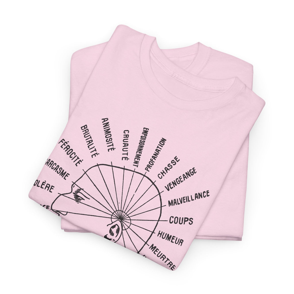 1902 vaught's practical character reader illustration the dangerous traits tshirt