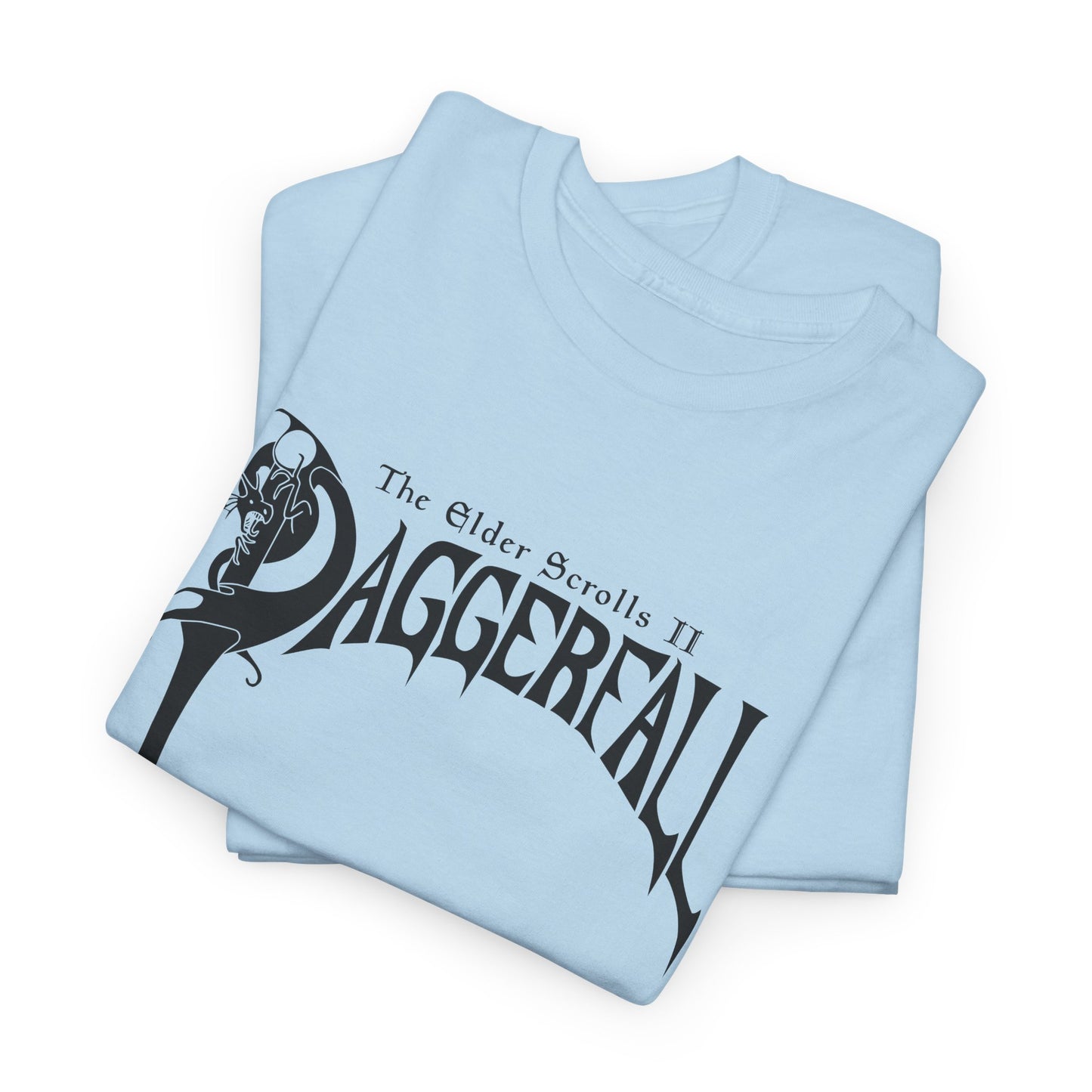 daggerfall the elder scrolls 2 1996 masterpiece video game logo in black tshirt