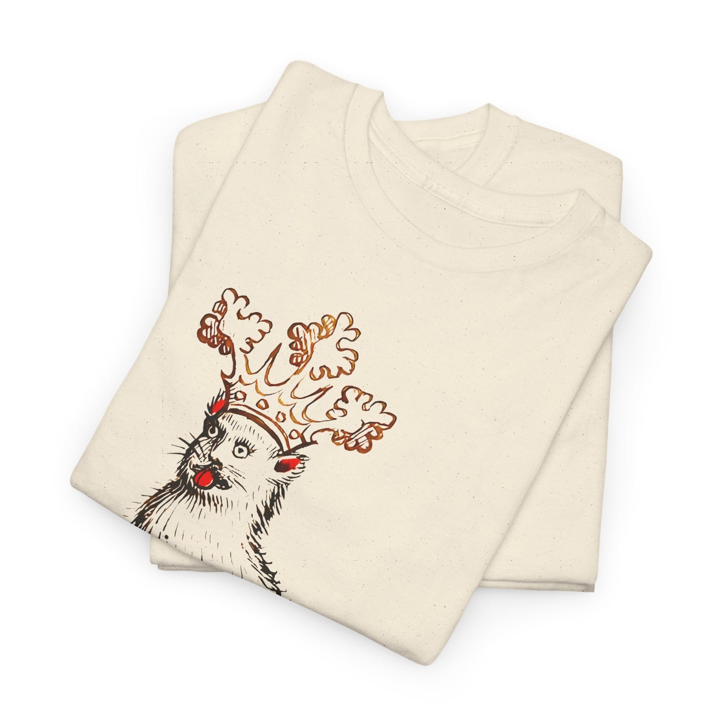 mid 1400s crowned cat from the scheibler armorial manuscript tshirt