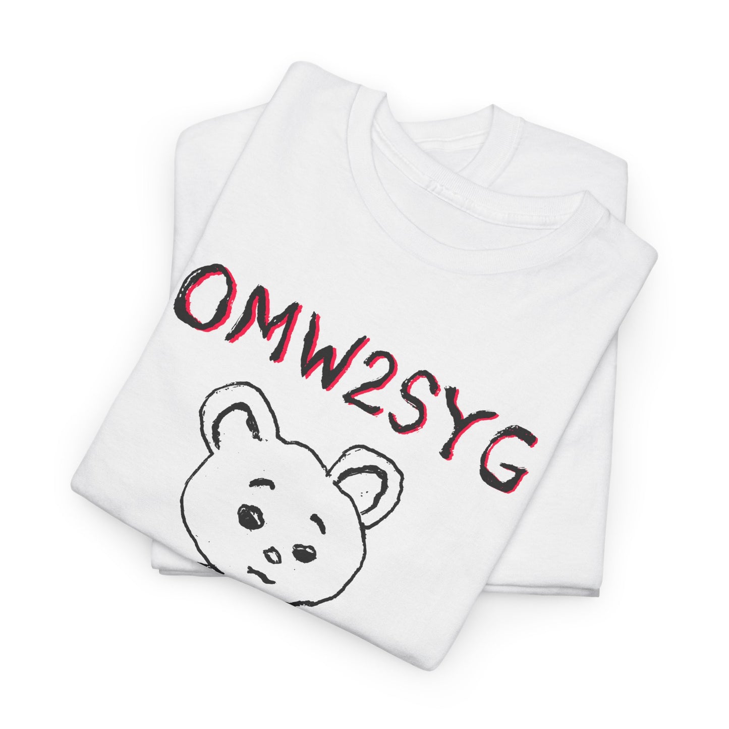 original drawing omw2syg on my way to steal your girl bunny riding tricycle tshirt