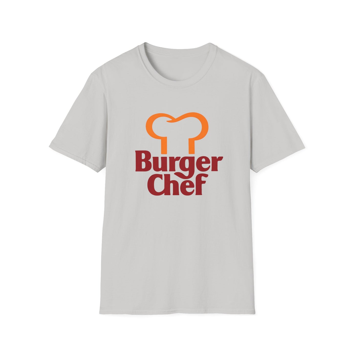 vintage defunct burger chef fast food logo tshirt