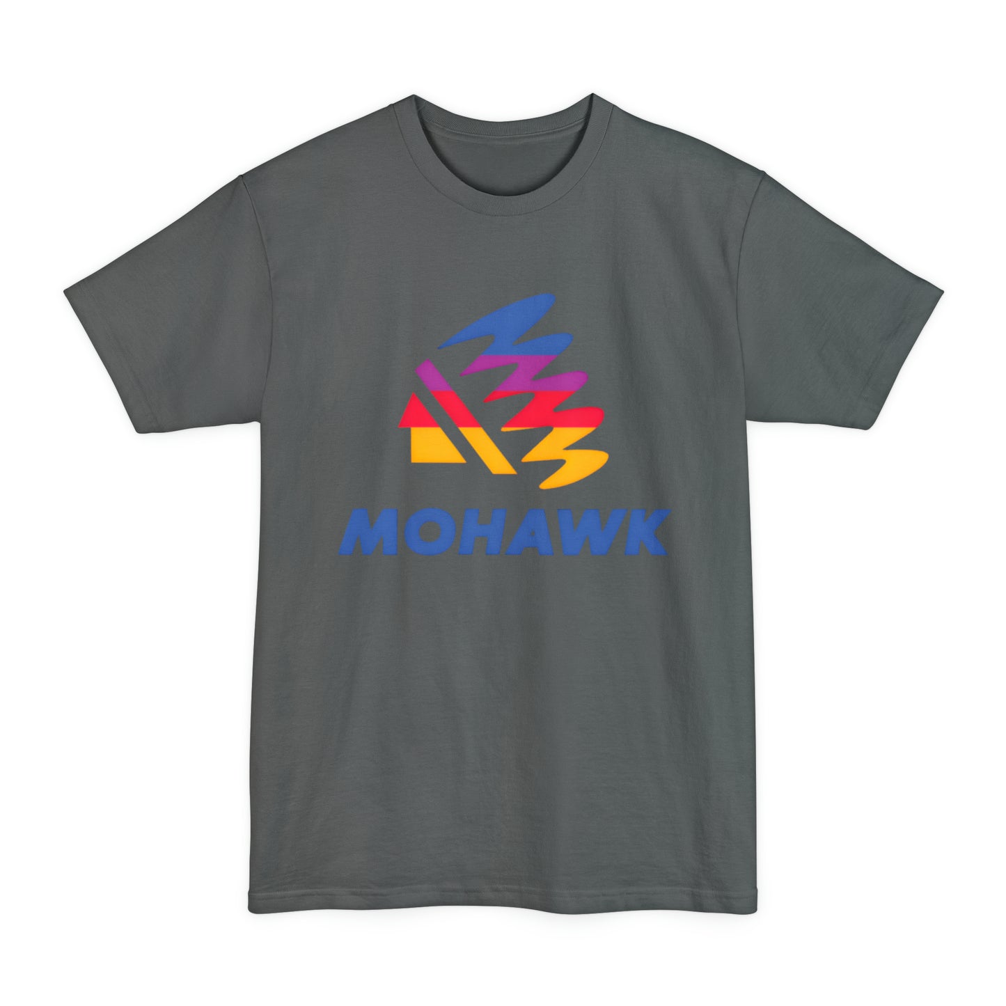 oversized mohawk defunct gas station logo unisex tall beefy tshirt