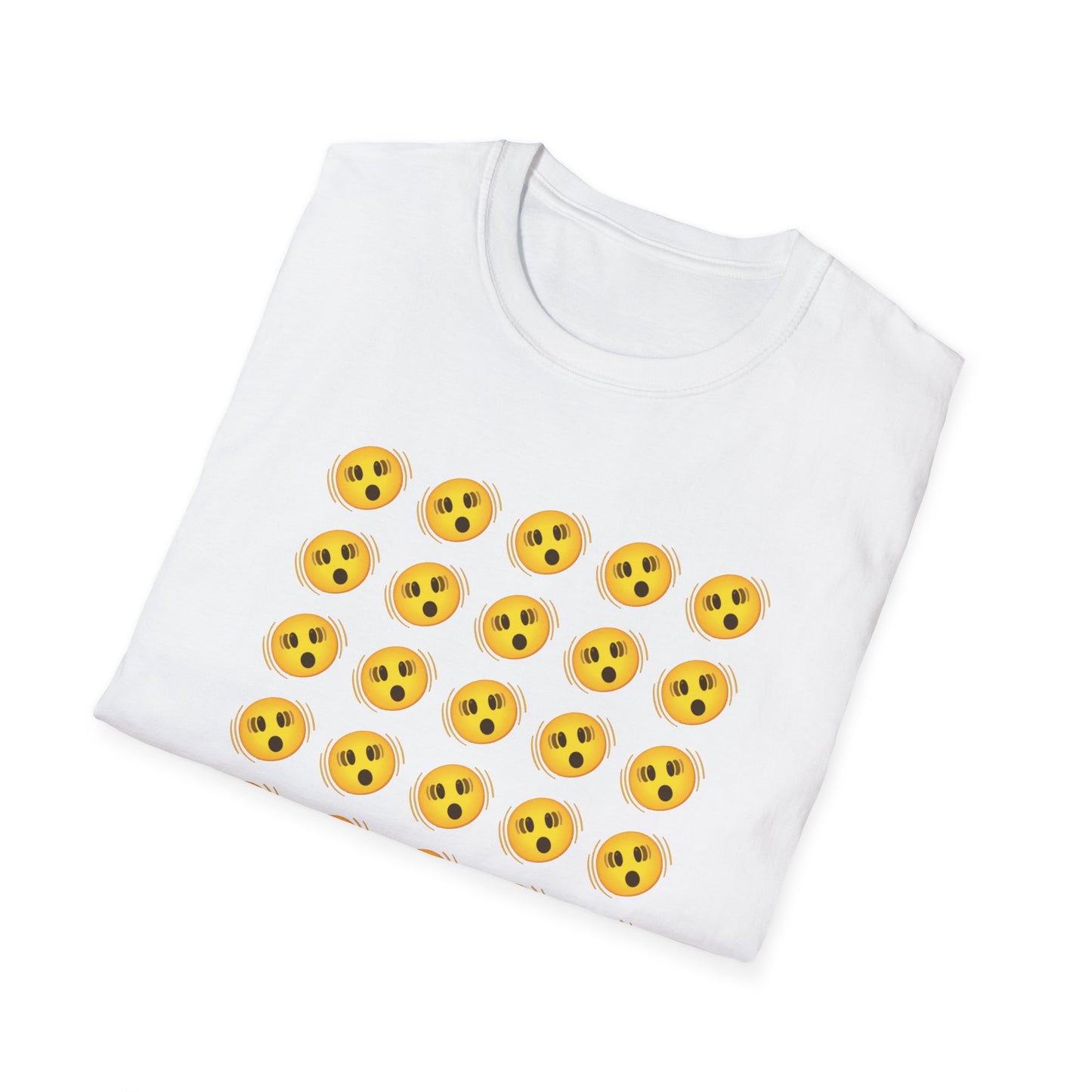 shook emoji tshirt