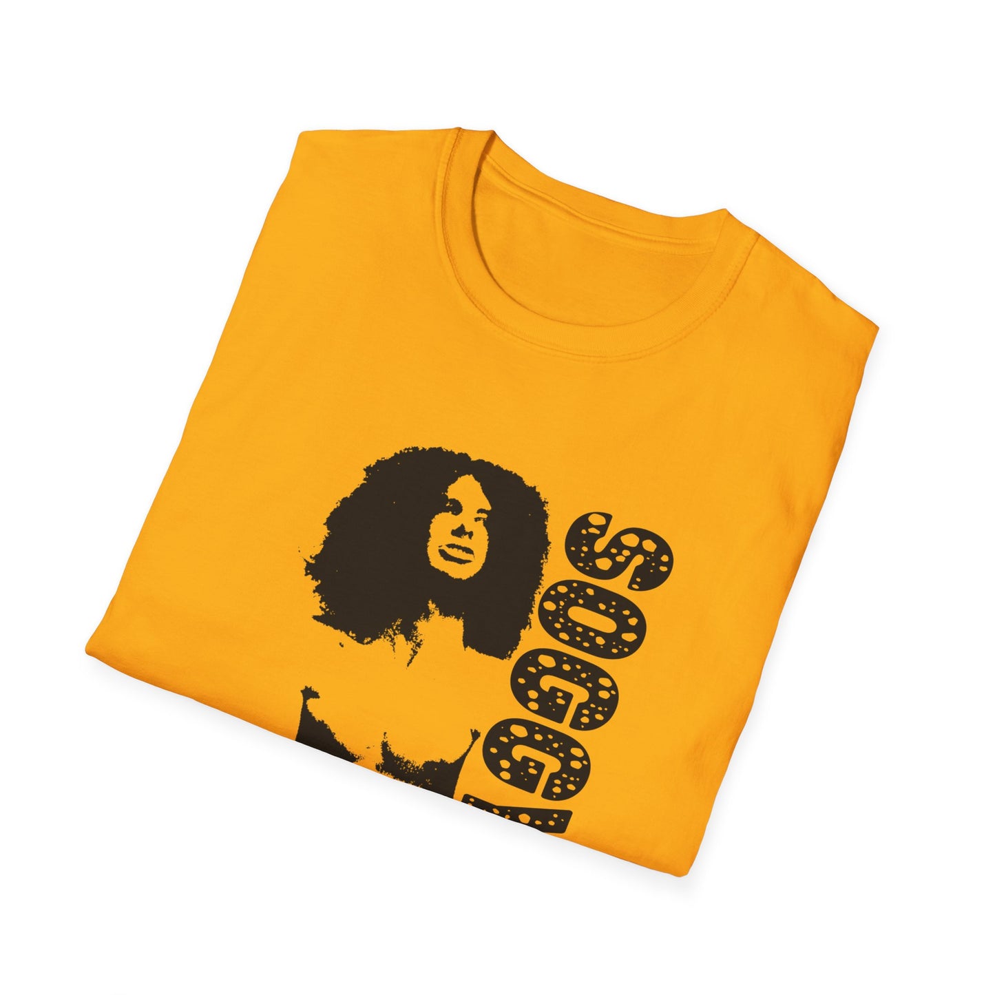 1980s french hard rock band soggy fan art tshirt