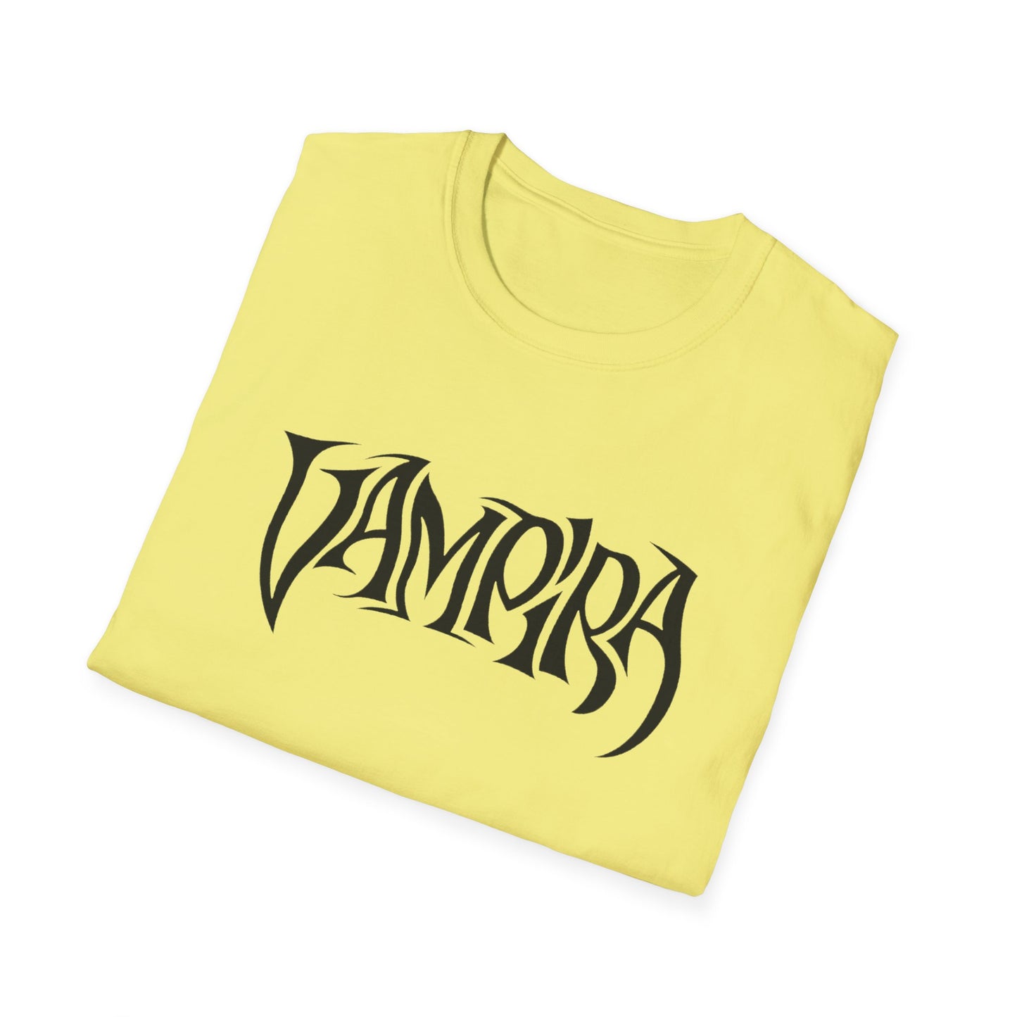 vampira from the vampira show logo tshirt