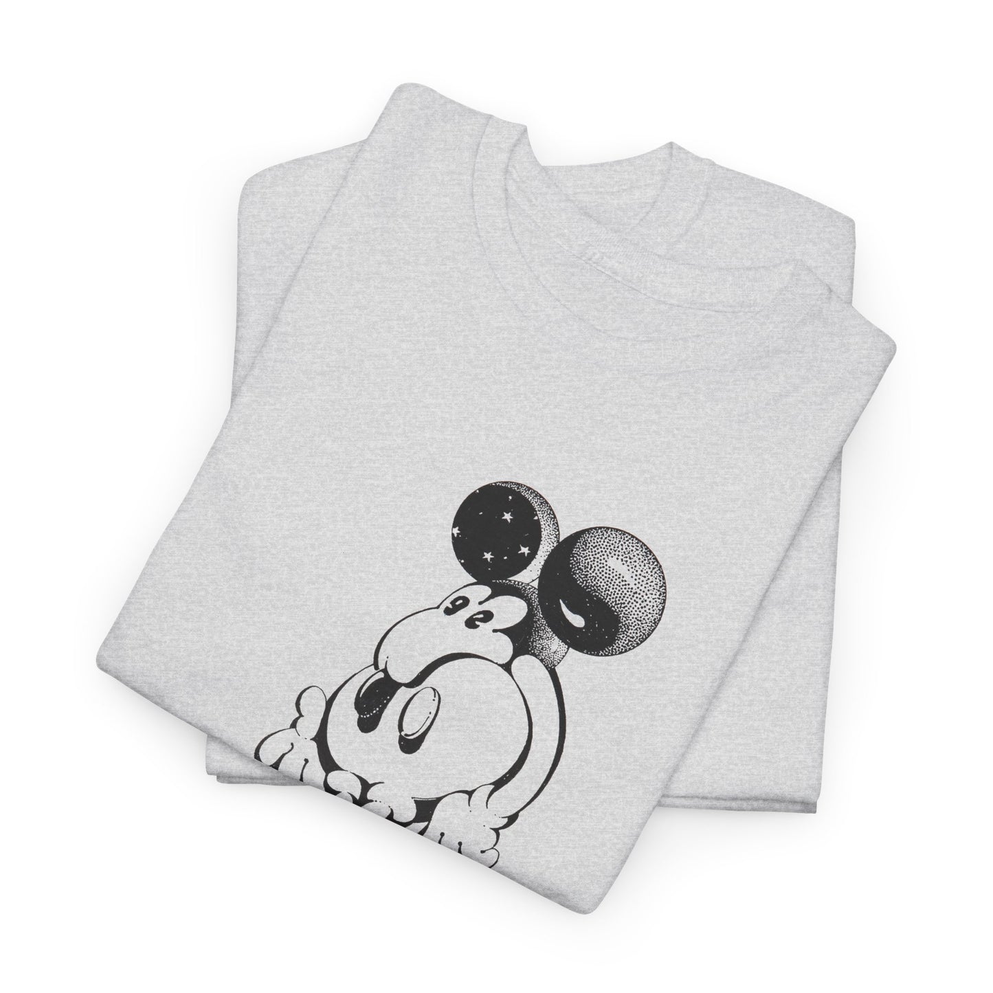 1968 illustration victor moscoso's cosmic mickey tshirt