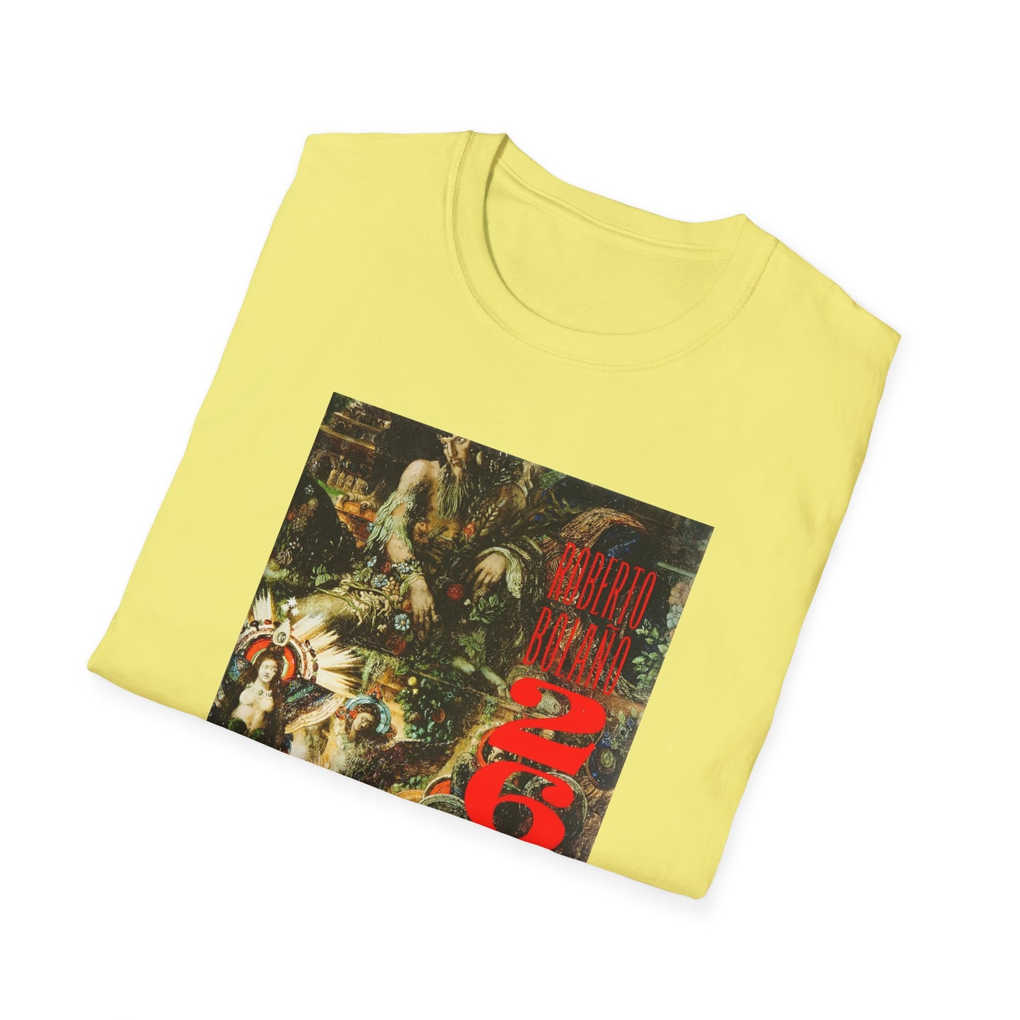 roberto bolano 2666 book cover tshirt