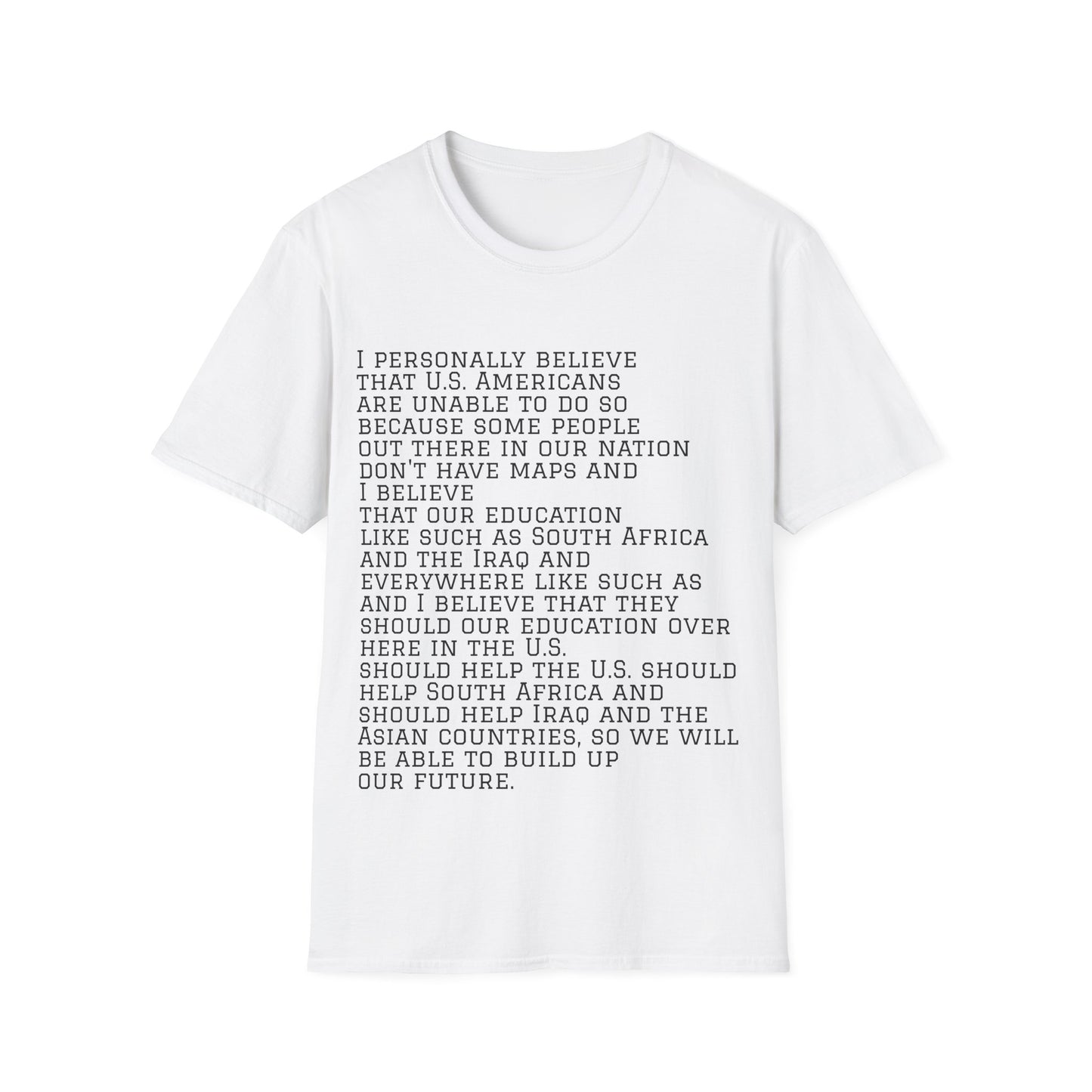 2007 miss teen america south carolina's answer meme tshirt