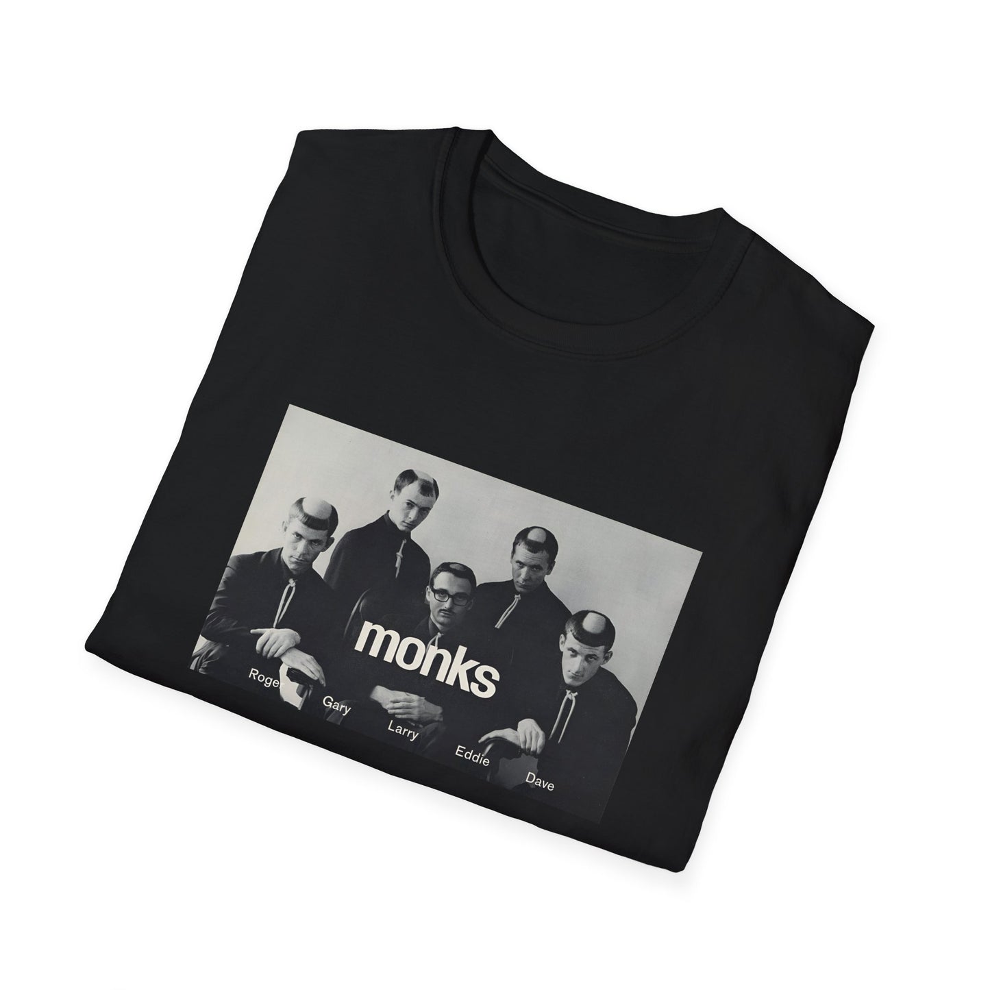 1960s experimental rock n roll band the monks tshirt