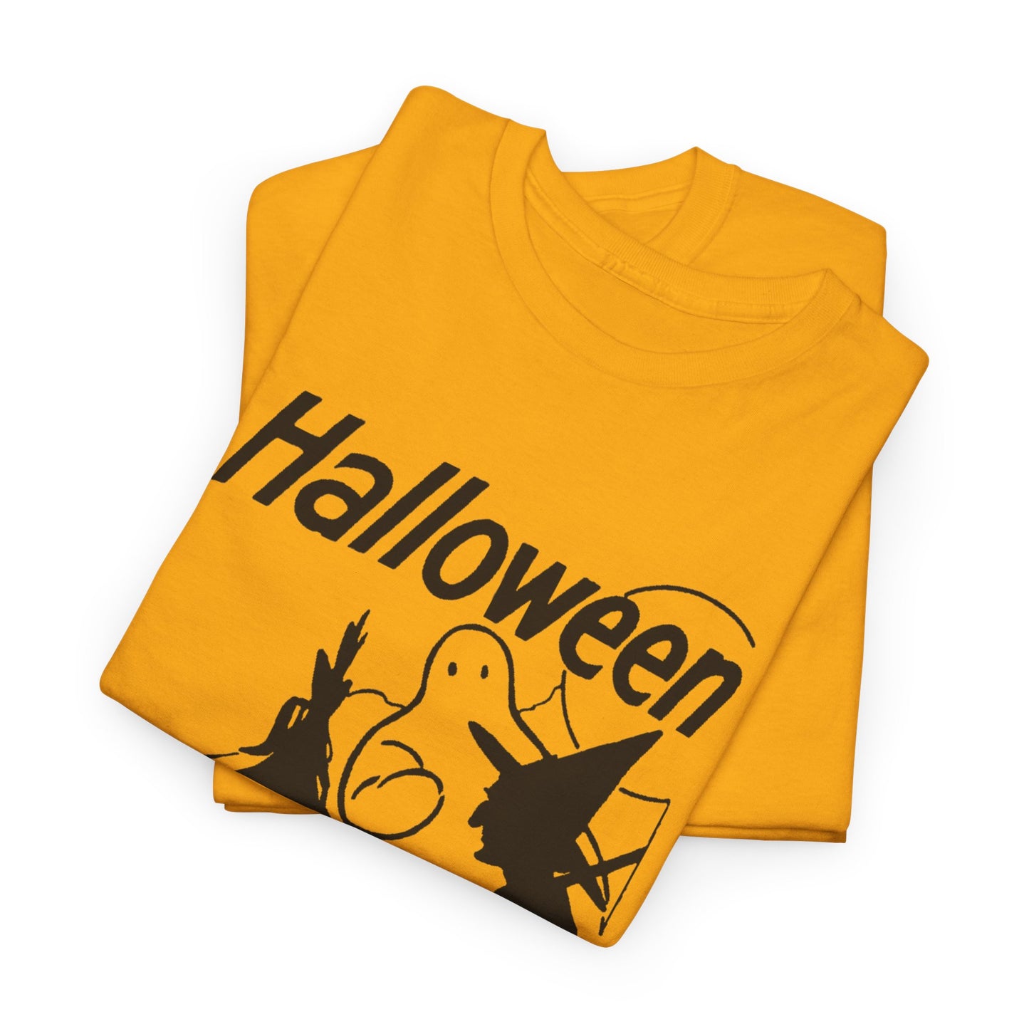 antique halloween graphic reproduction tshirt