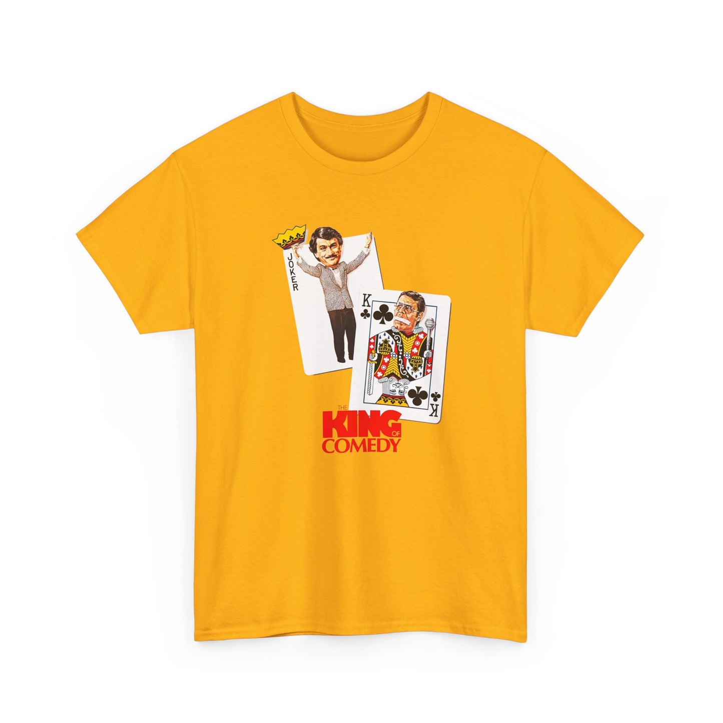 1982 scorsese movie king of comedy poster tshirt