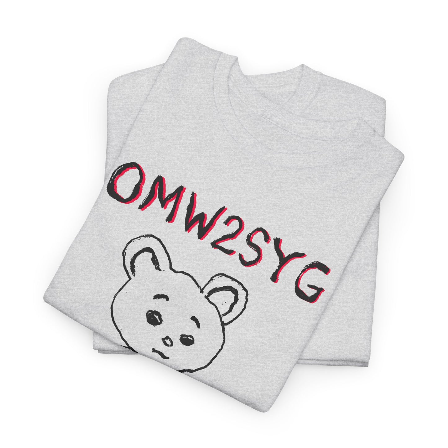 original drawing omw2syg on my way to steal your girl bunny riding tricycle tshirt