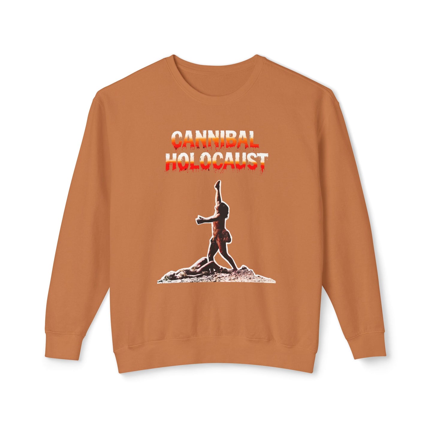 cannibal holocaust 1980 italian horror movie 100% cotton sweatshirt