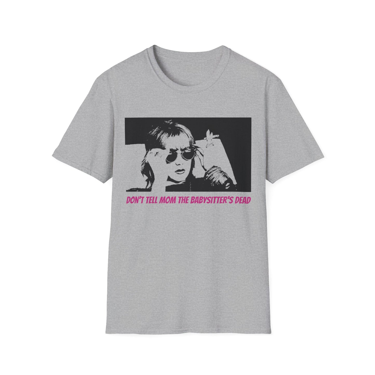 don't tell mom the babysitter's dead 1991 movie tshirt